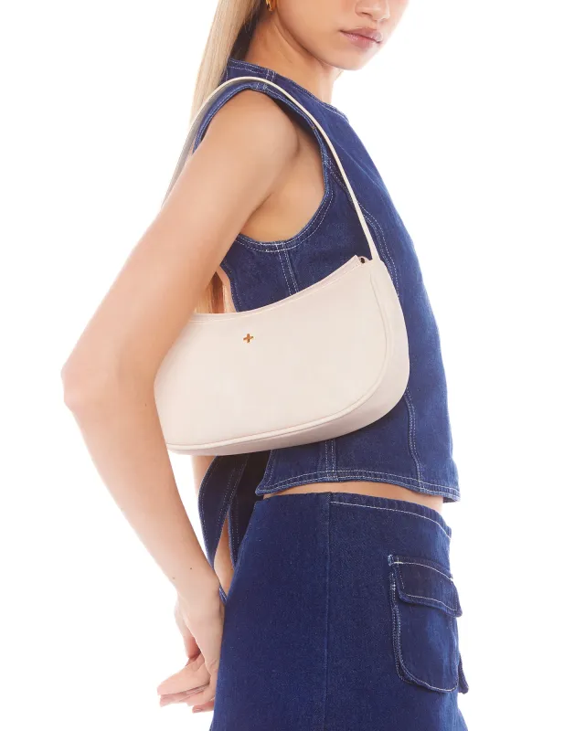 Dixie Shoulder Bag Beige sold by edge clothing