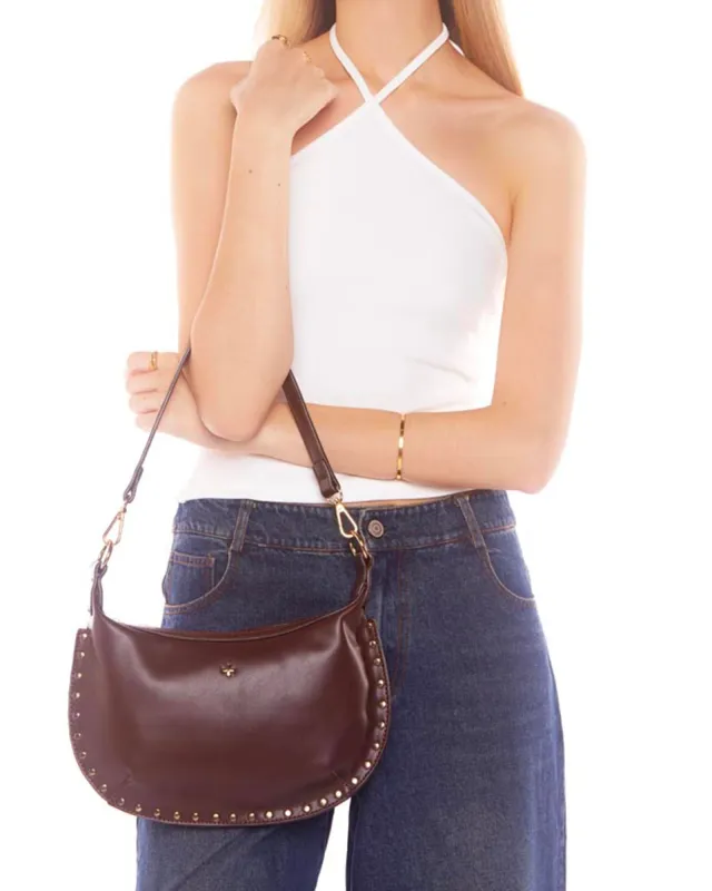 Oracle Shoulder Bag Chocolate sold by edge clothing