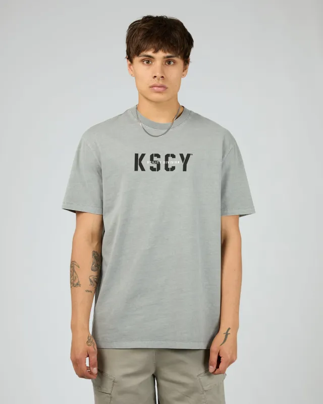 Reinforced Relaxed Tee Pigment Limestone sold by edge clothing