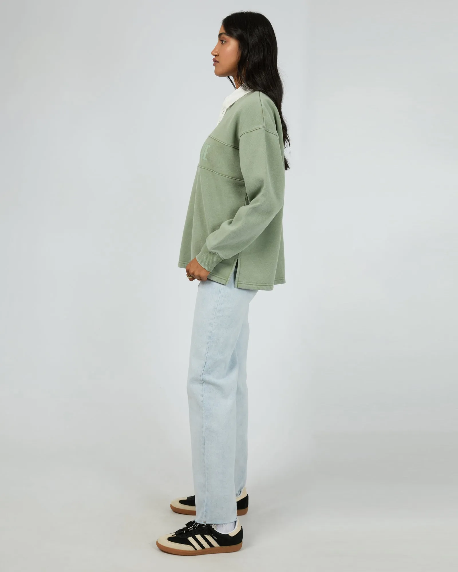 Vital Washed Polo Khaki sold by edge clothing product image thumbnail 5