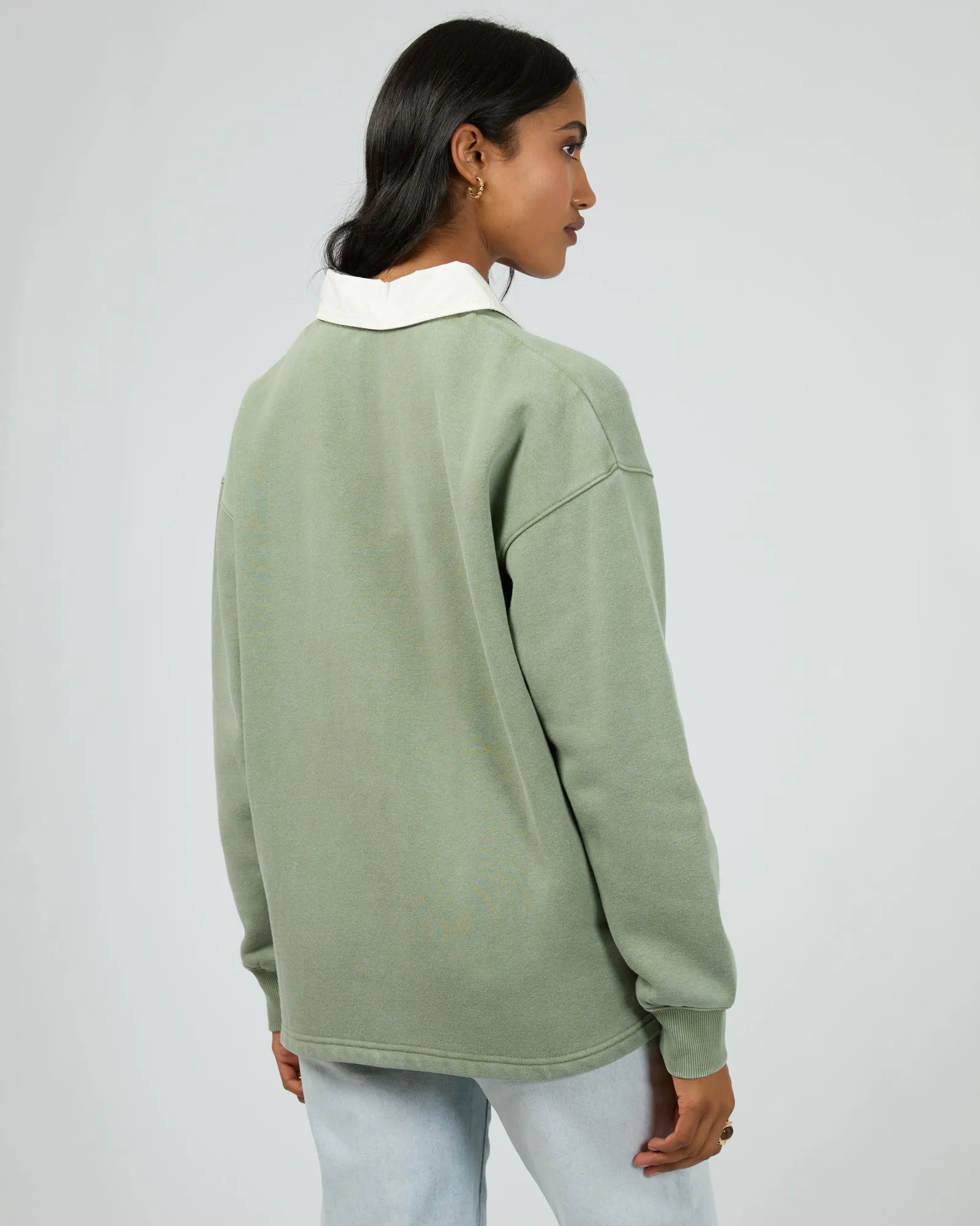 Vital Washed Polo Khaki sold by edge clothing product image thumbnail 2