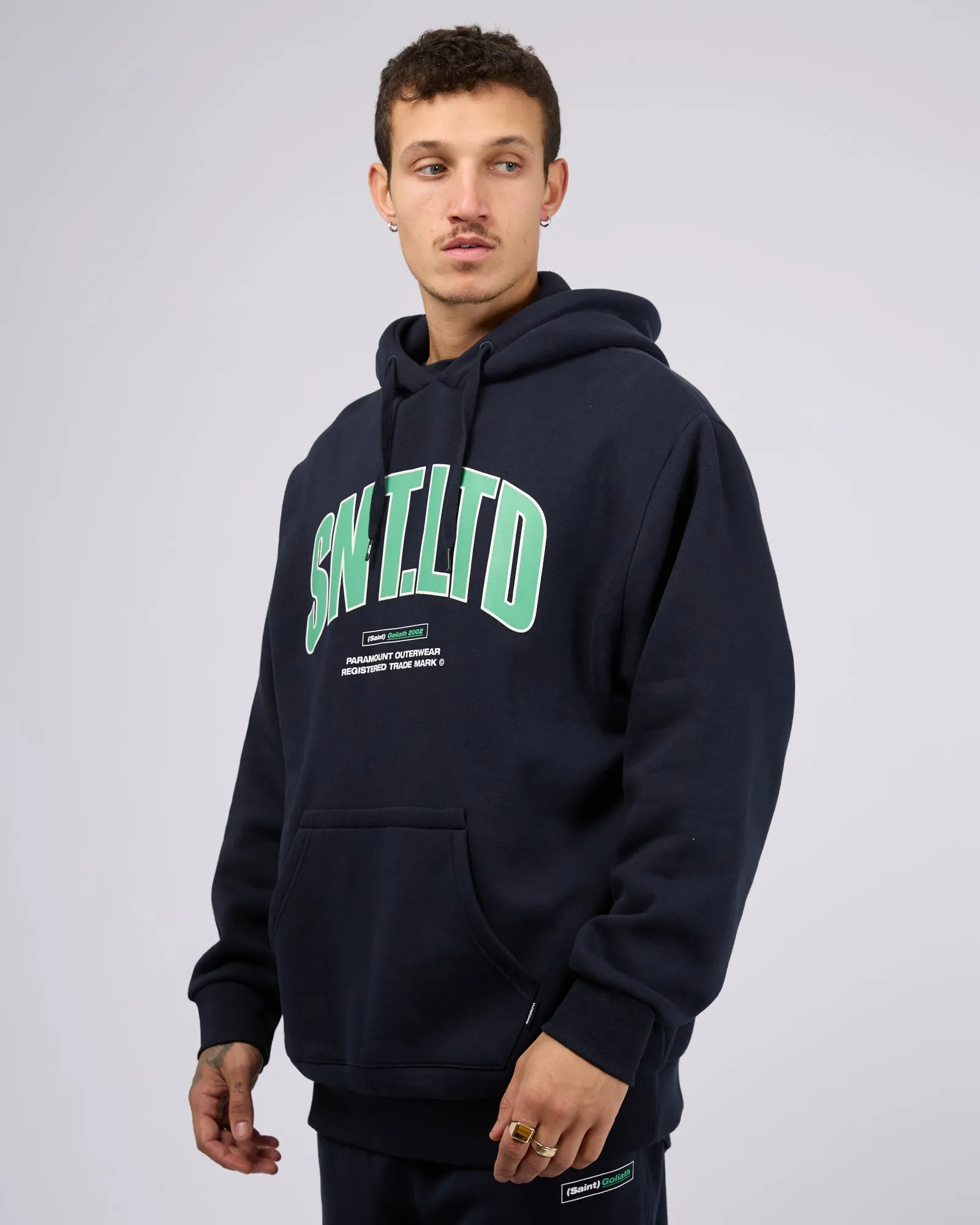 Superbold Hoodie Navy sold by edge clothing product image thumbnail 4