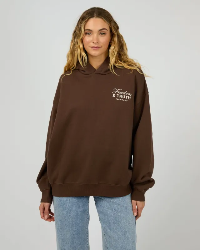 Perspective Hoodie Chocolate sold by edge clothing