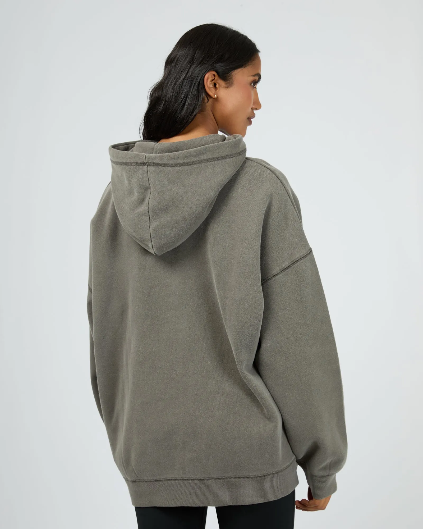 Performance O/S Hoodie Charcoal sold by edge clothing product image thumbnail 3