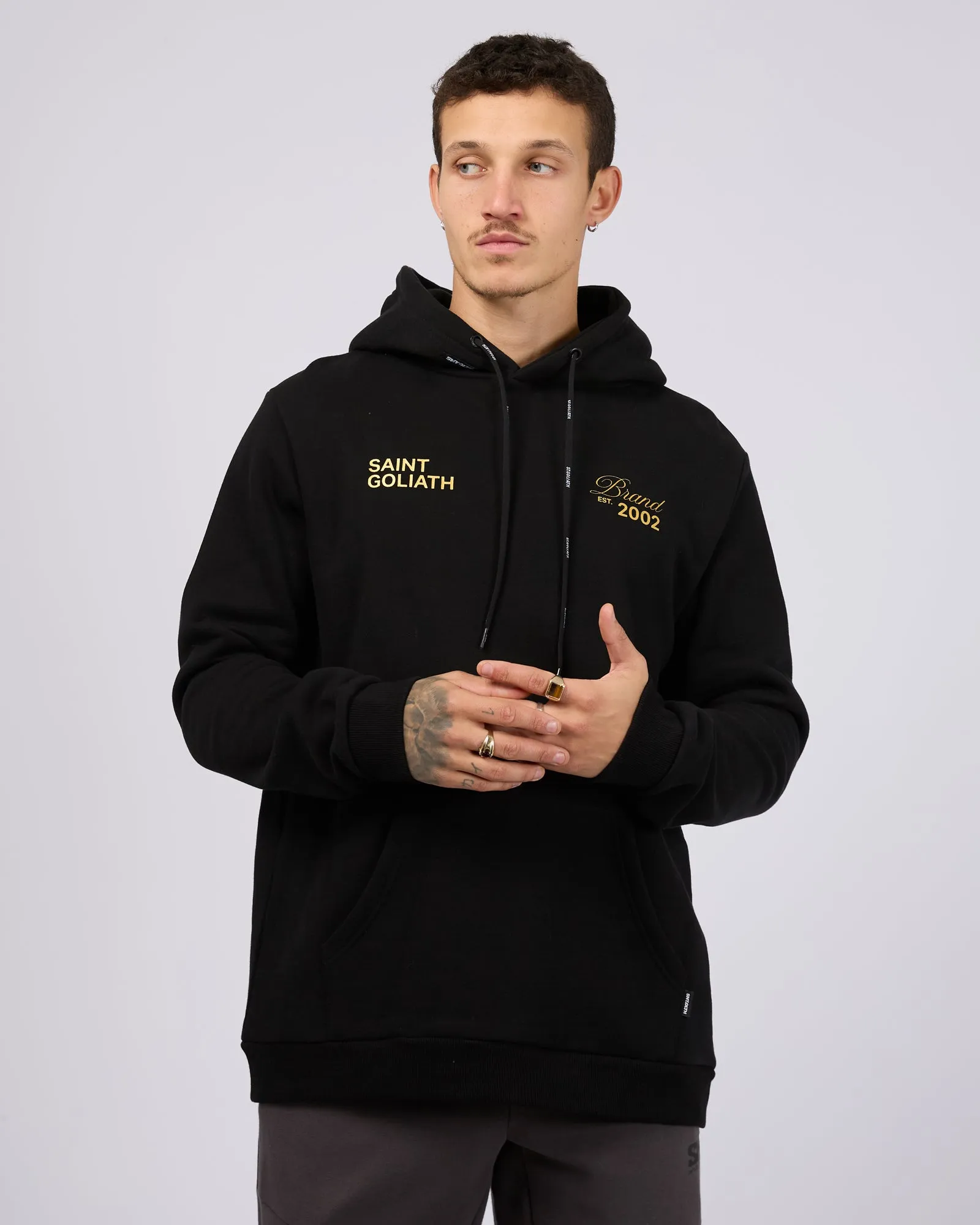 Latitude Hoodie Black sold by edge clothing