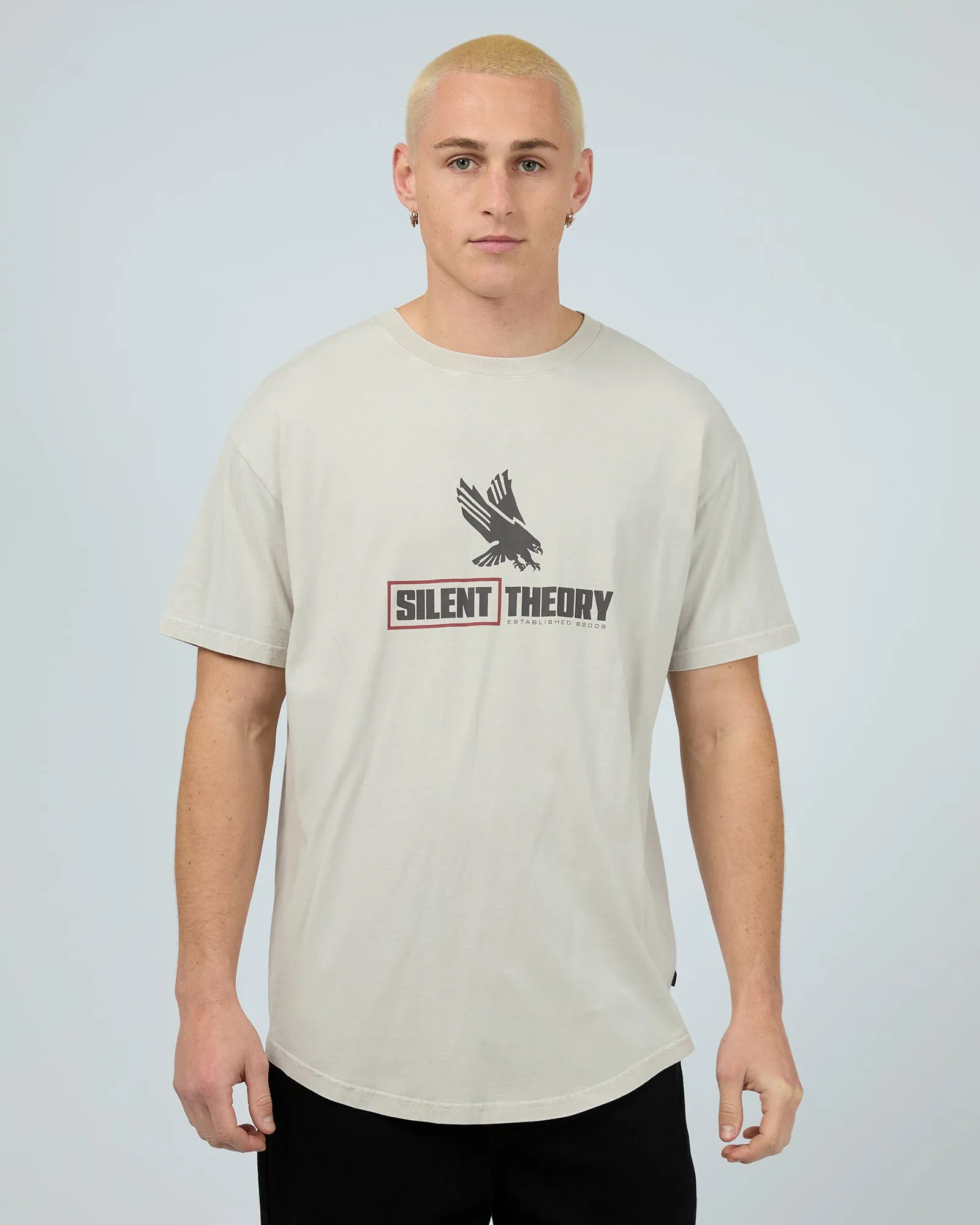 Revolution Tee Grey sold by edge clothing