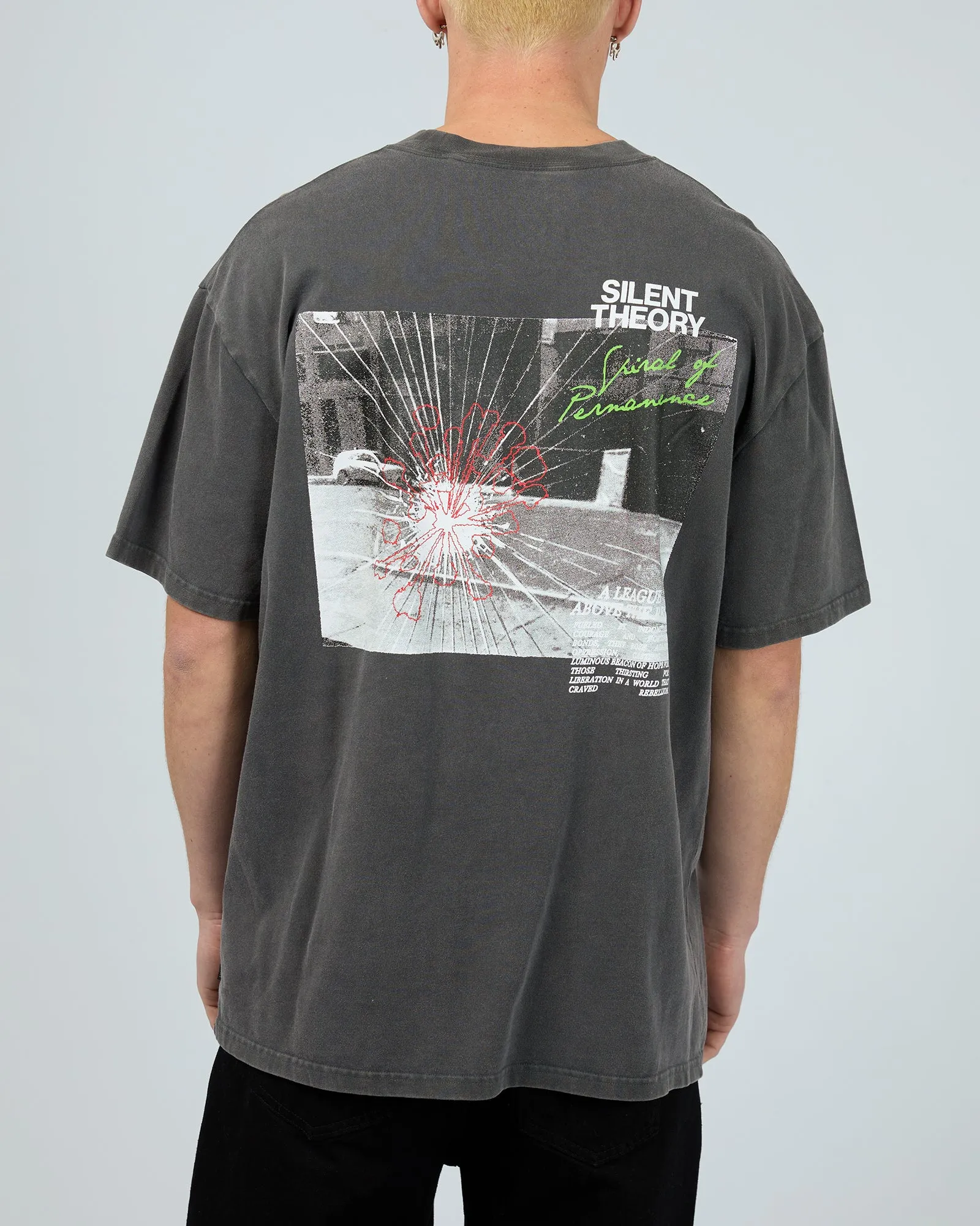 Above The Rest Tee Charcoal sold by edge clothing