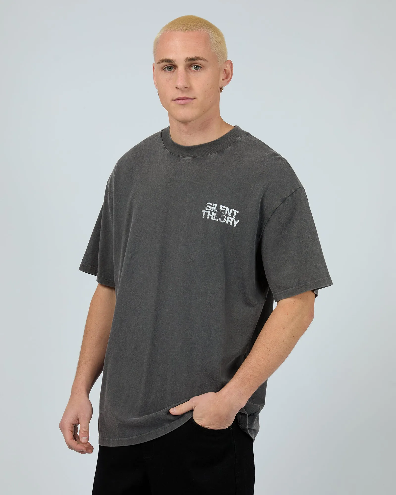 Above The Rest Tee Charcoal sold by edge clothing product image thumbnail 4