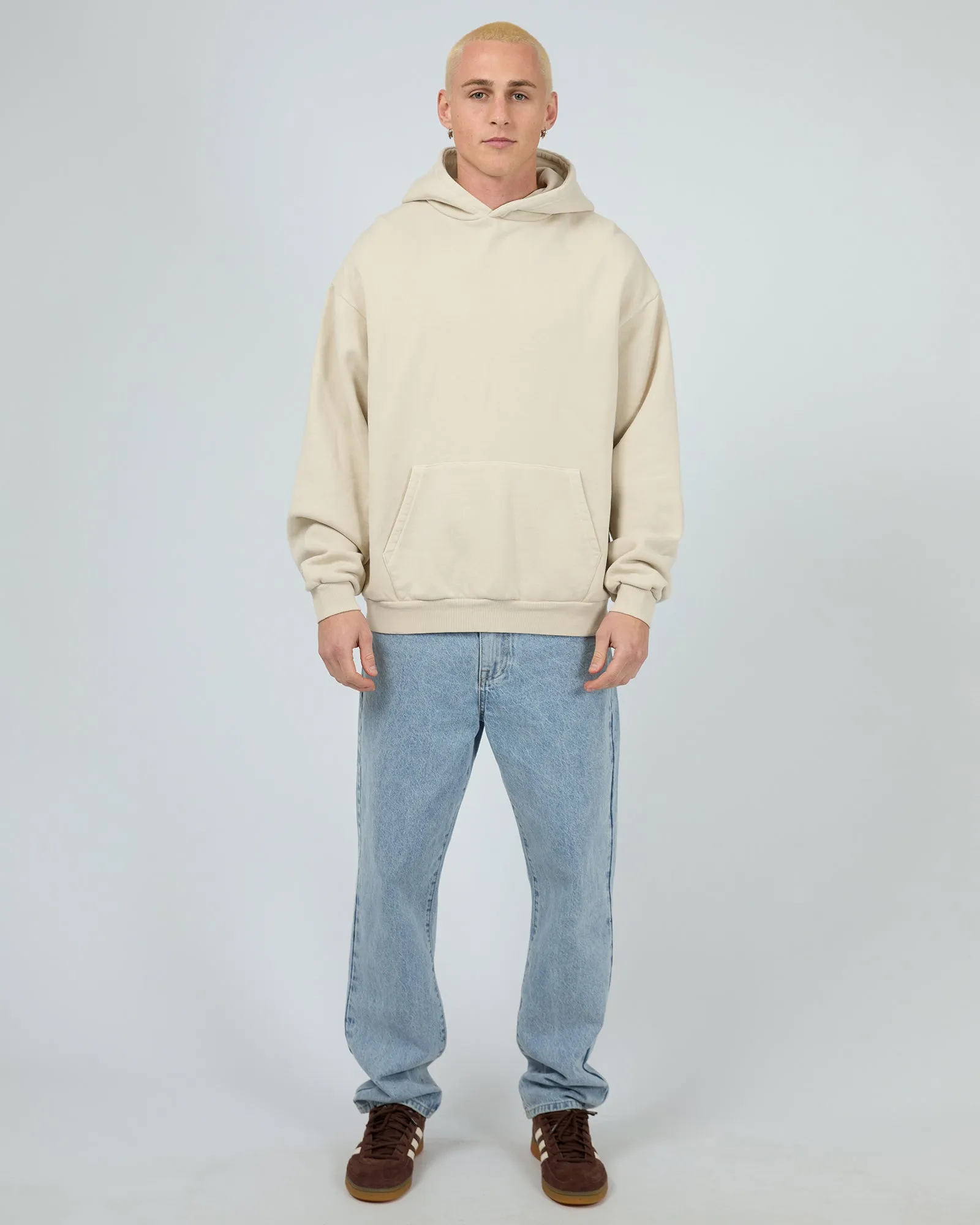 Box Hoodie Chalk sold by edge clothing product image thumbnail 2