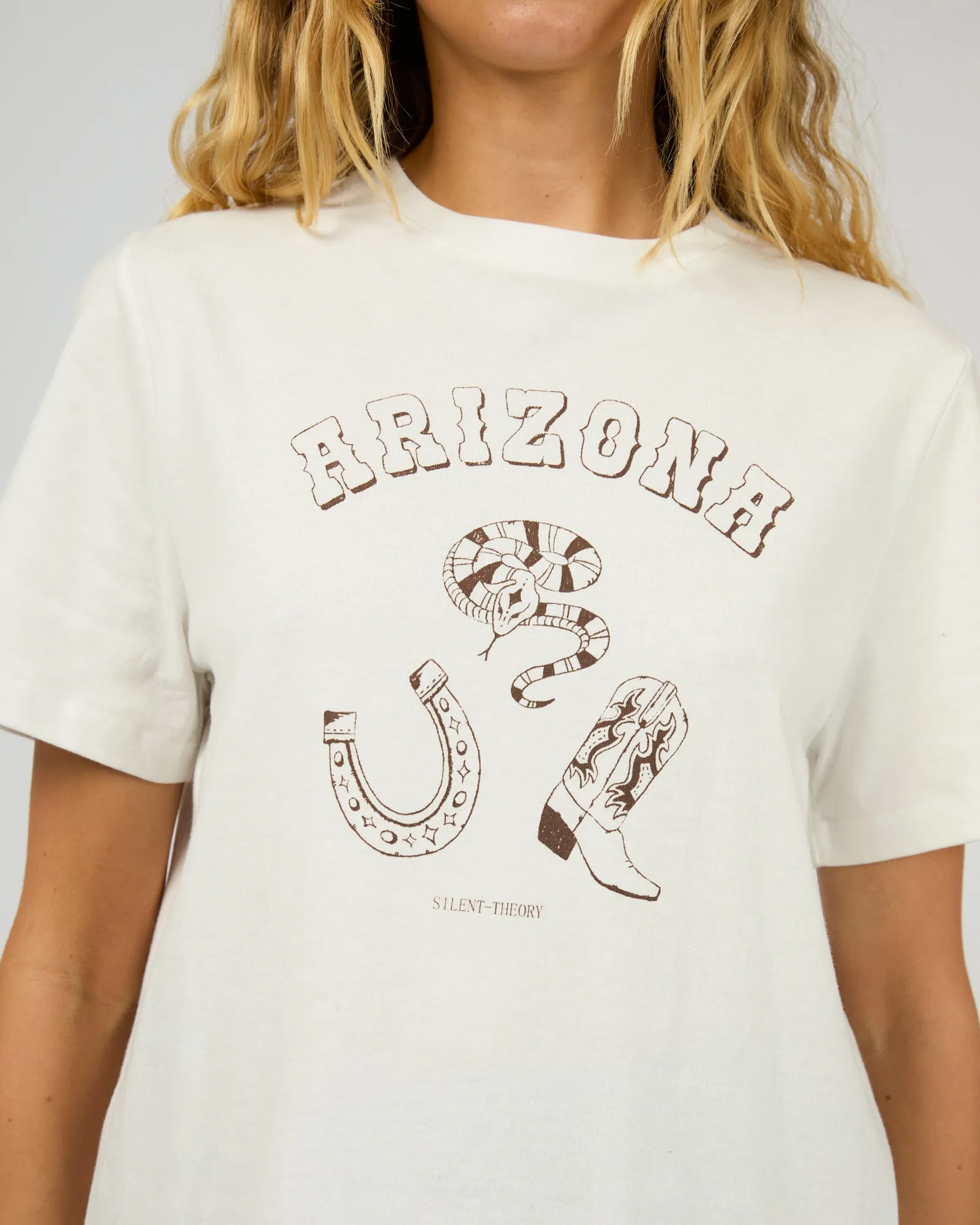 Cowboy Tee Vintage White sold by edge clothing product image thumbnail 5