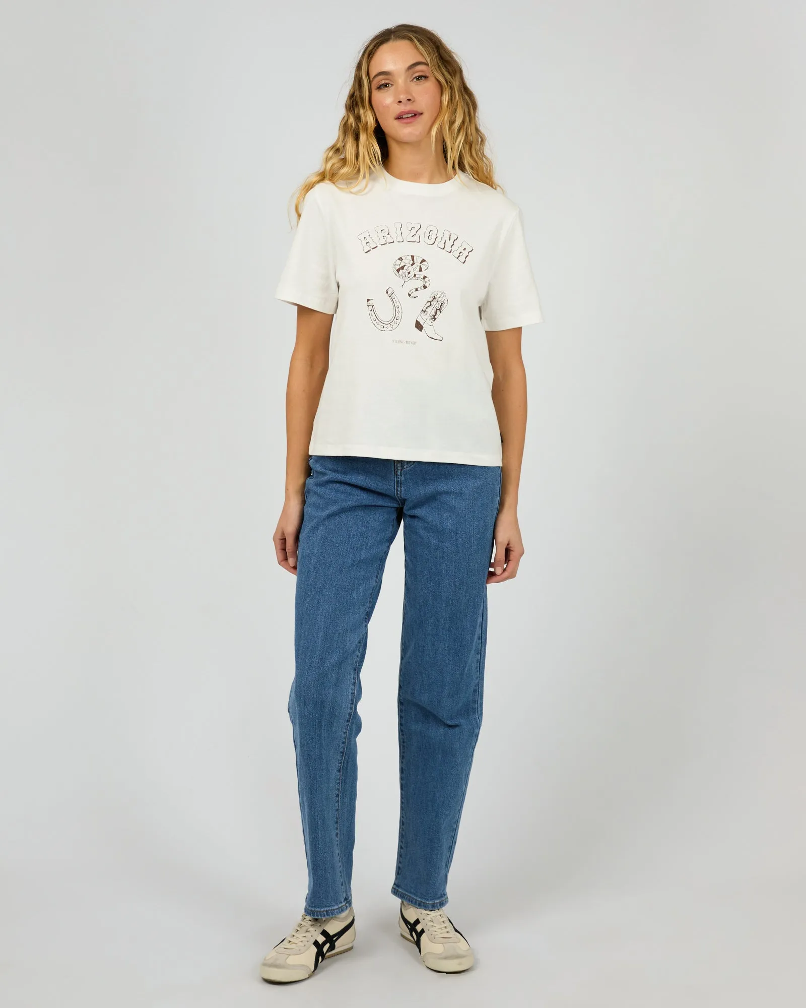 Cowboy Tee Vintage White sold by edge clothing product image thumbnail 2