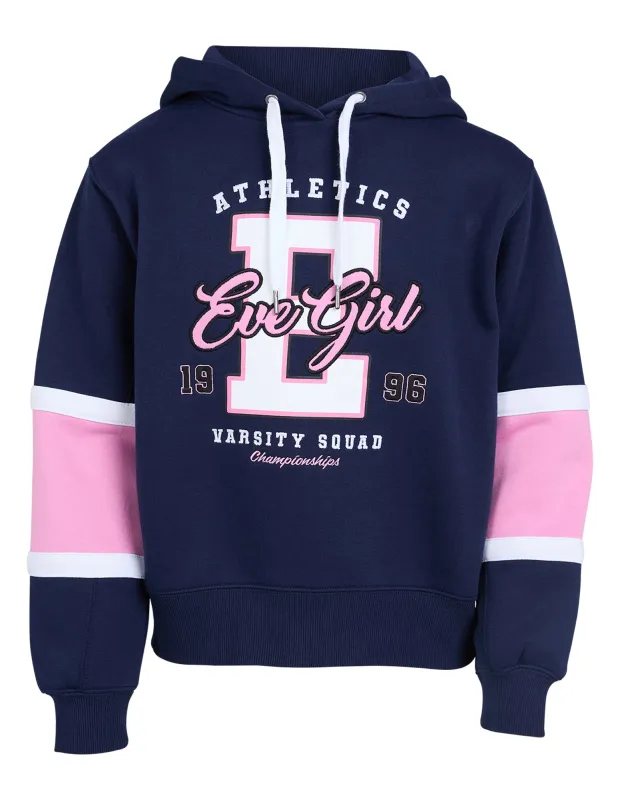 Teen Champion Hoodie Navy sold by edge clothing