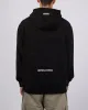 Raised Hoodie Black sold by edge clothing