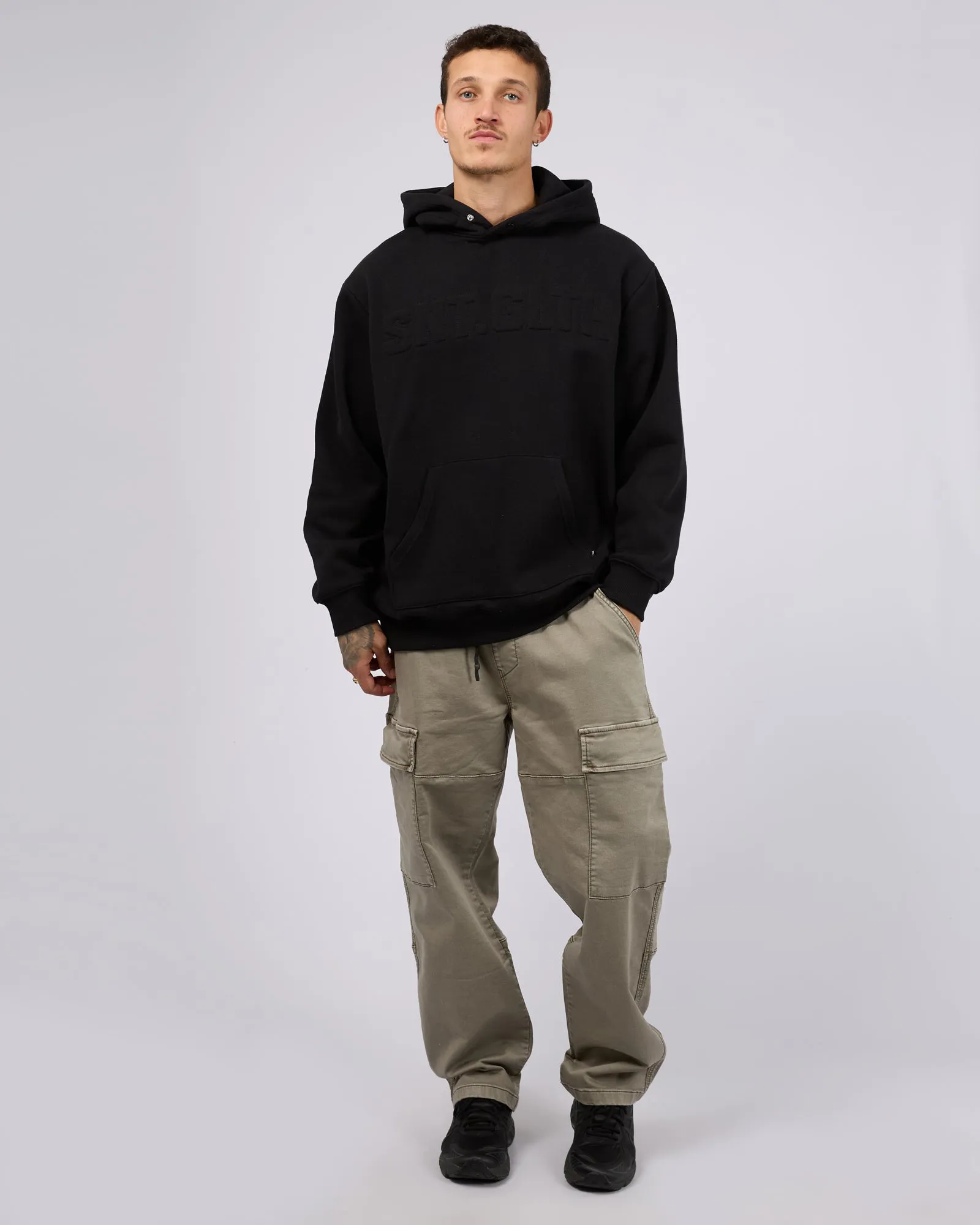 Raised Hoodie Black sold by edge clothing product image thumbnail 3