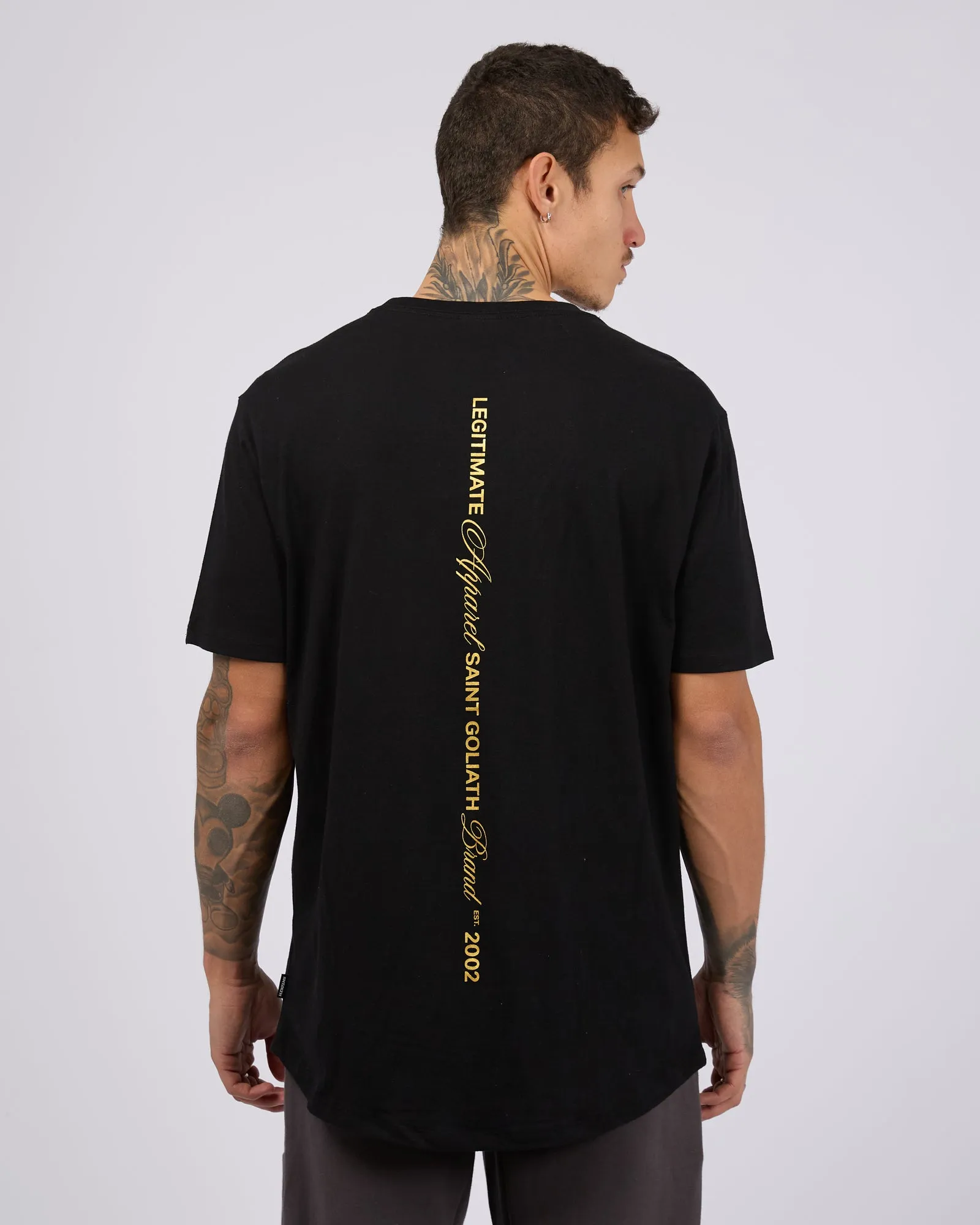 Latitude Tee Black sold by edge clothing product image thumbnail 2