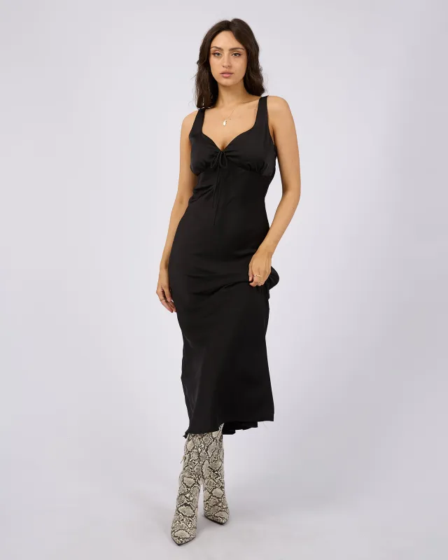 Valerie Maxi Dress Black sold by edge clothing