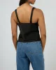 Valerie Lace Top Black sold by edge clothing
