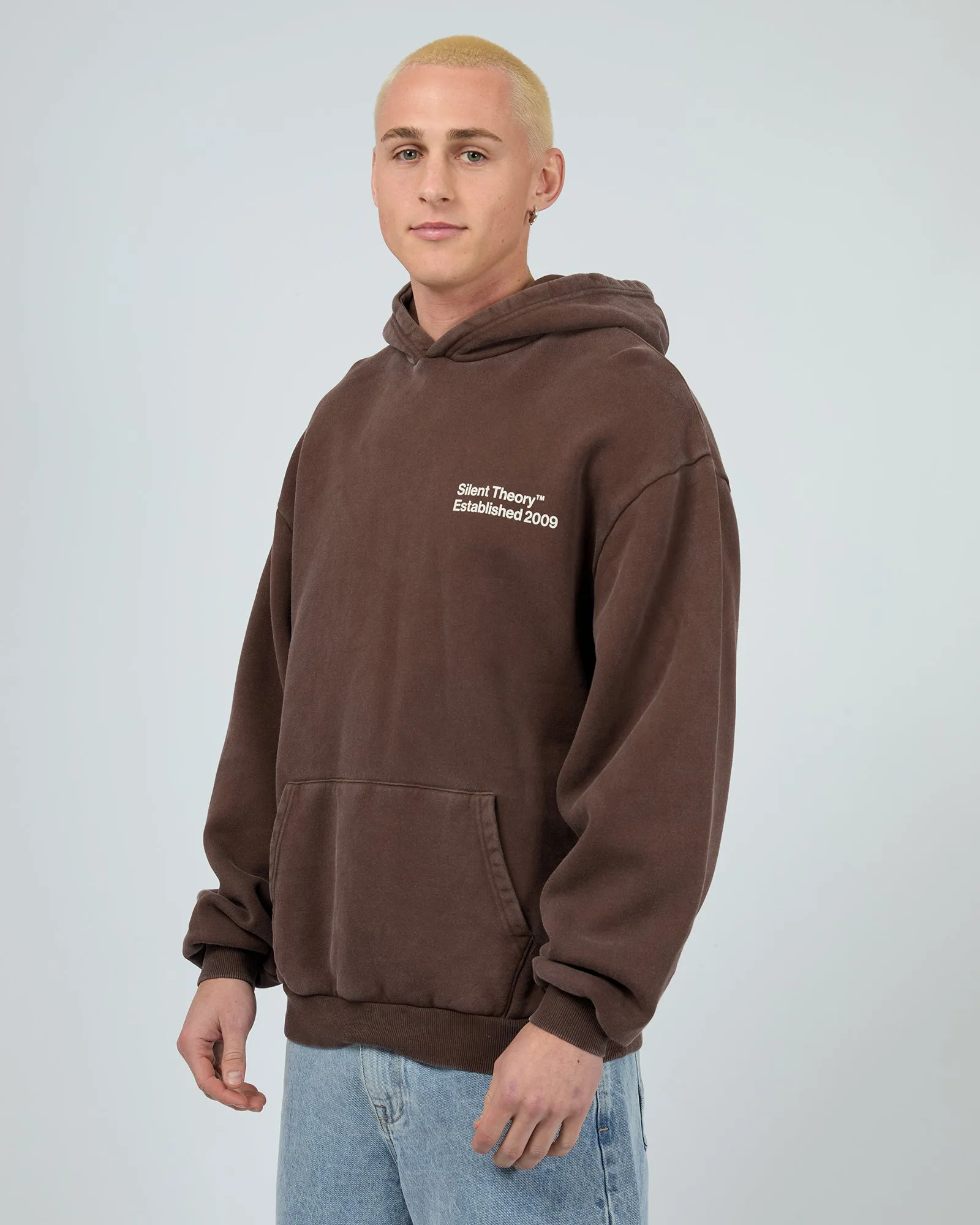 Lead Hoodie Chocolate sold by edge clothing product image thumbnail 4