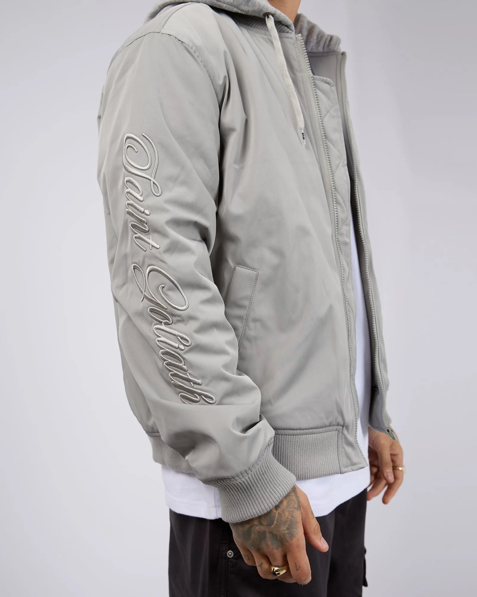 Lonsdale Bomber Grey sold by edge clothing product image thumbnail 5