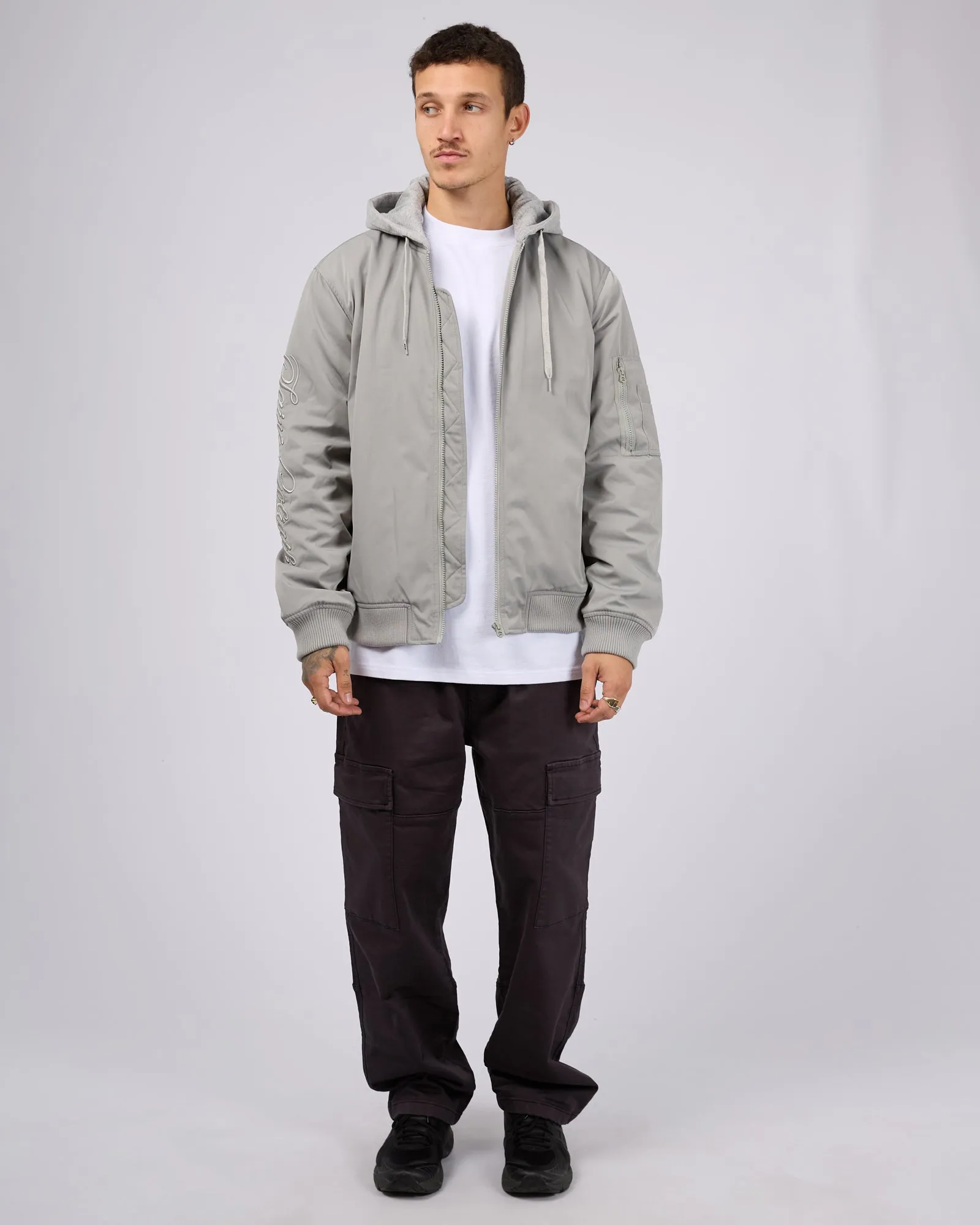 Lonsdale Bomber Grey sold by edge clothing product image thumbnail 2