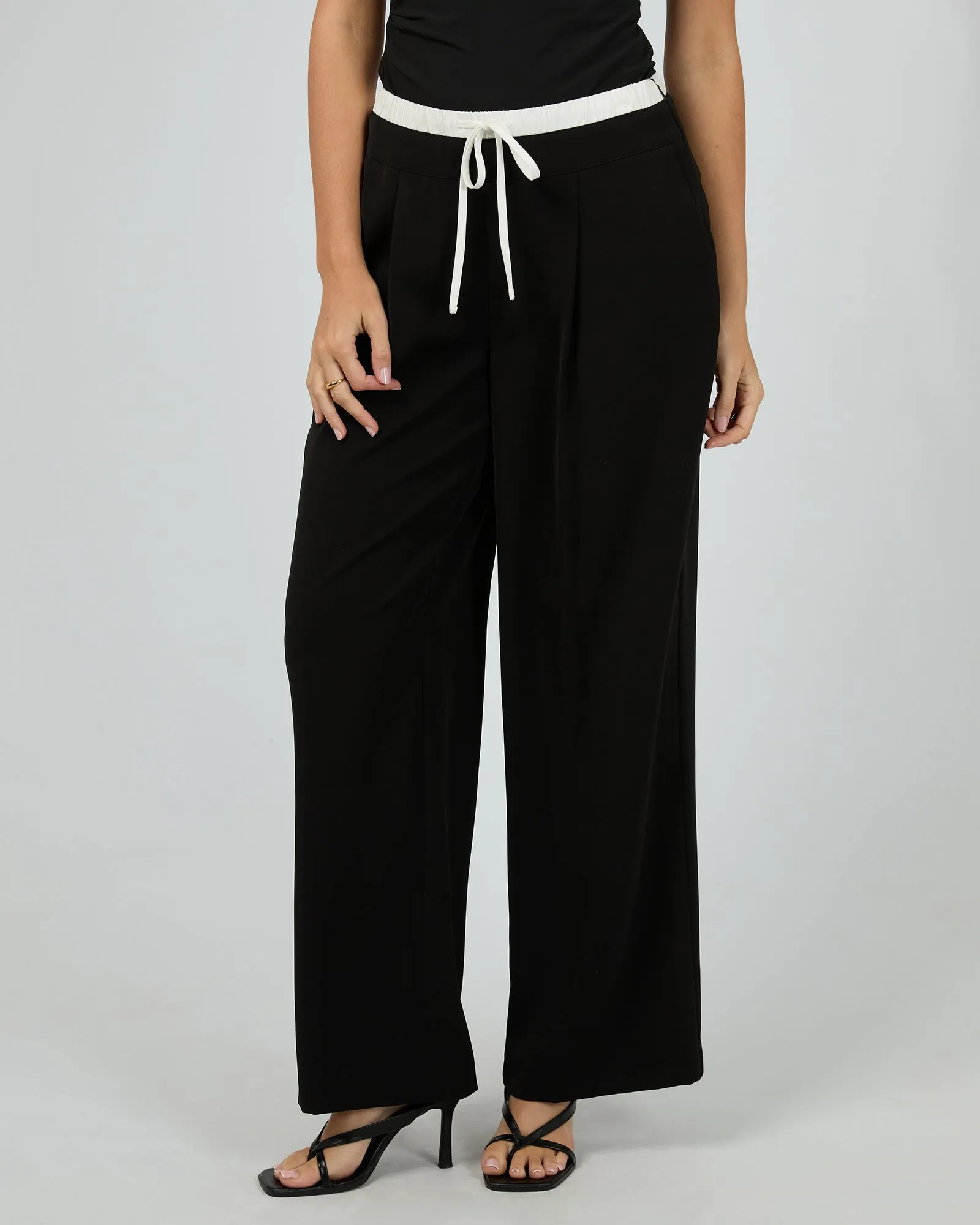 Davina Pant Black sold by edge clothing