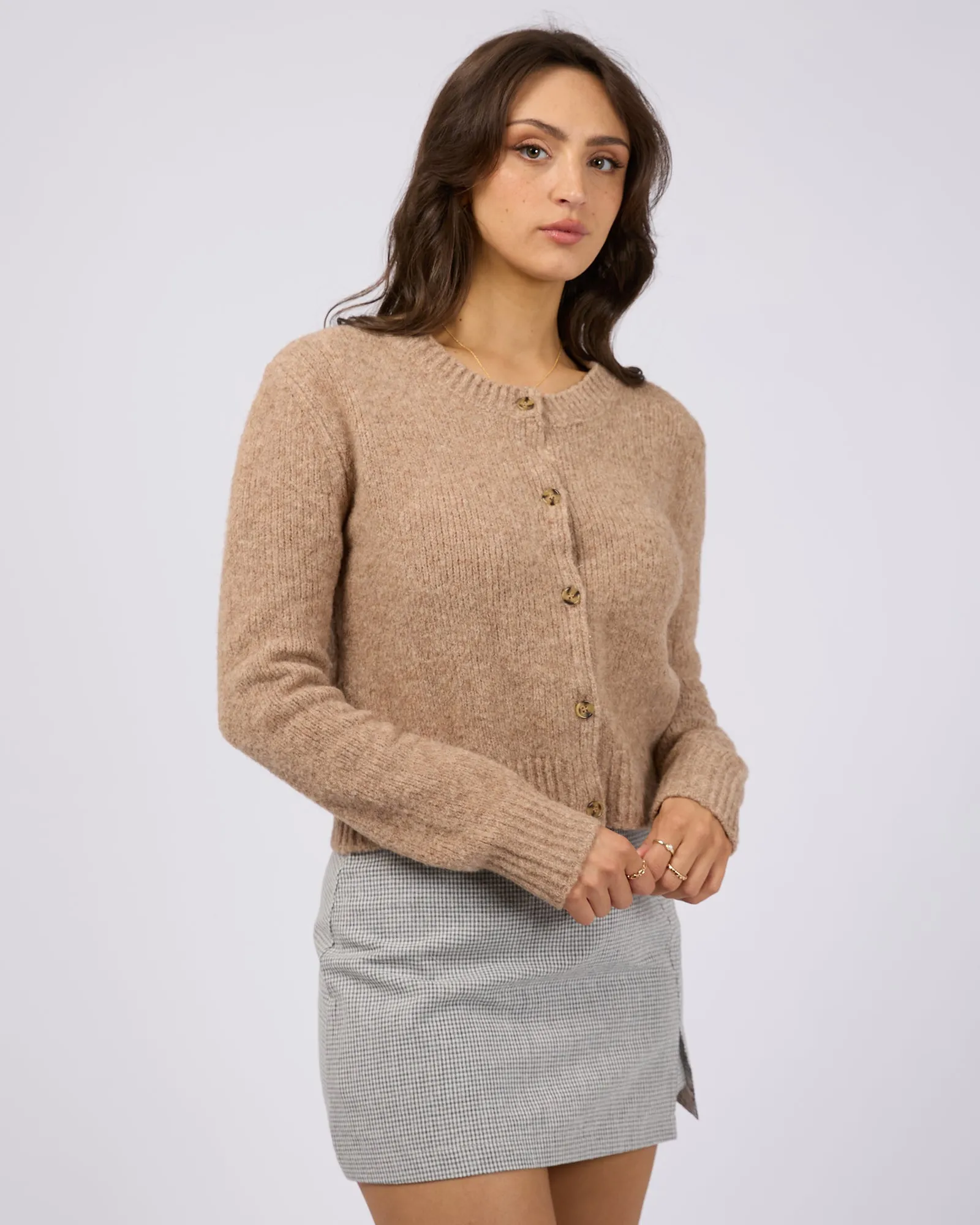 Claude Cardigan Oat sold by edge clothing product image thumbnail 4