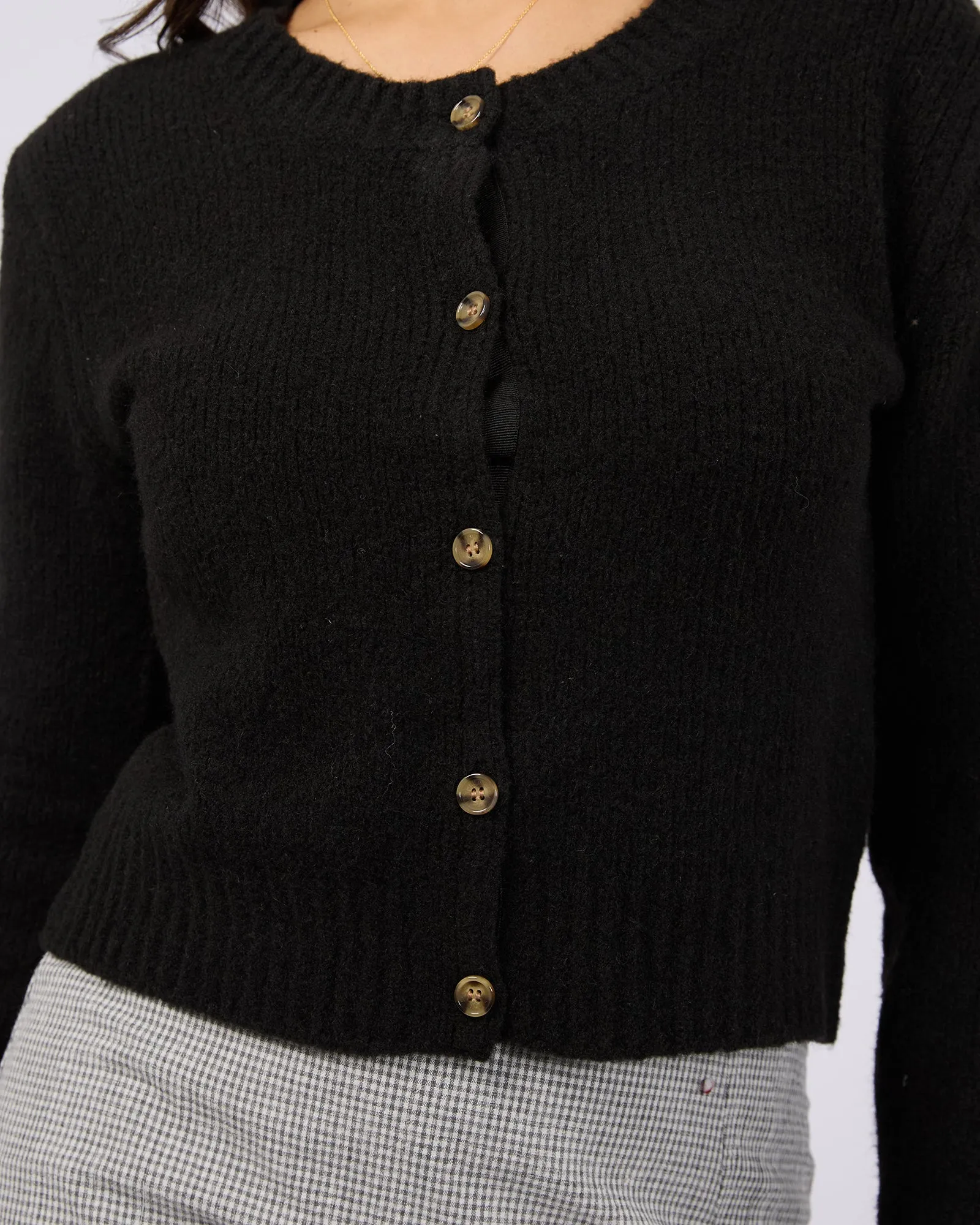 Claude Cardigan Black sold by edge clothing product image thumbnail 5