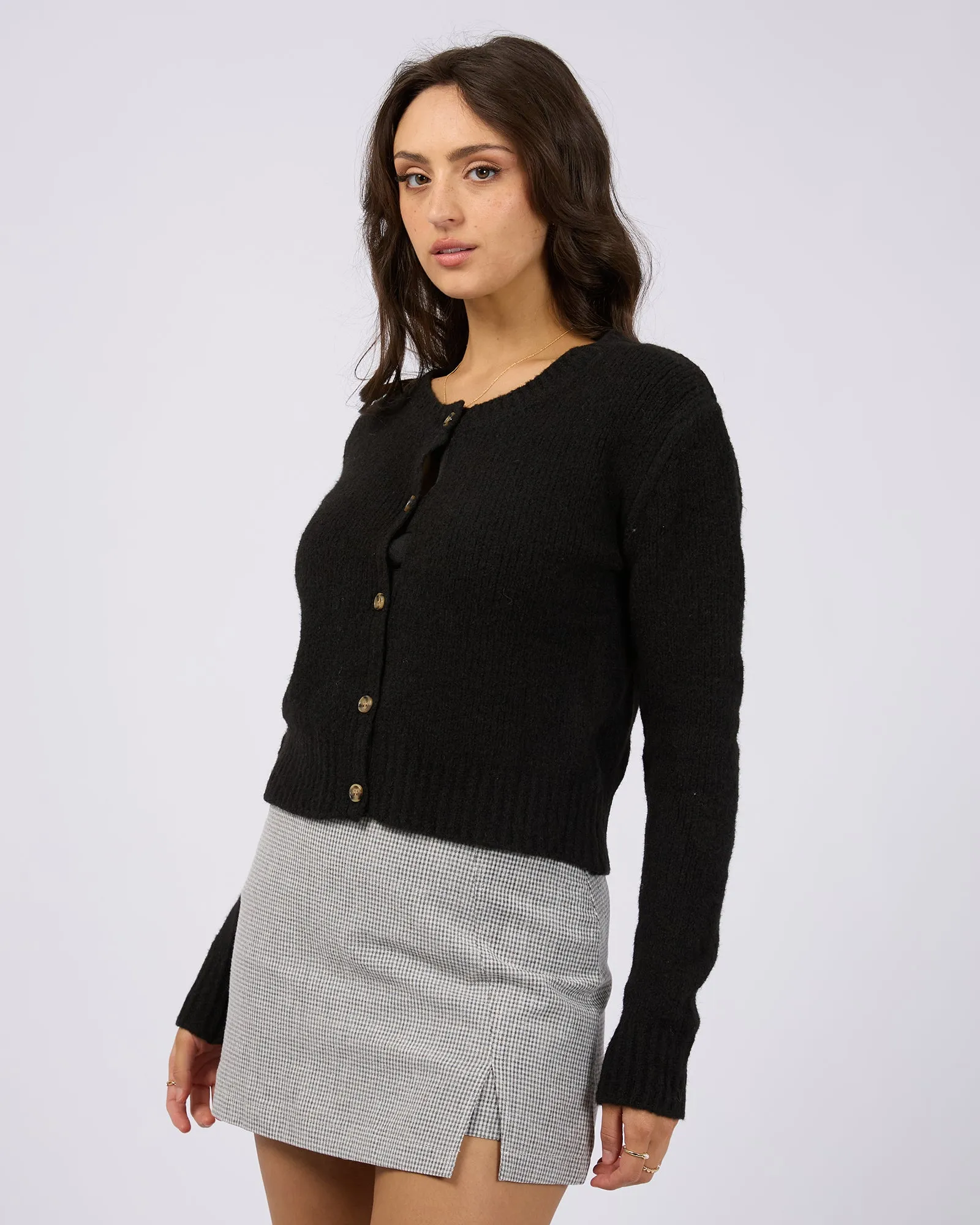 Claude Cardigan Black sold by edge clothing product image thumbnail 4