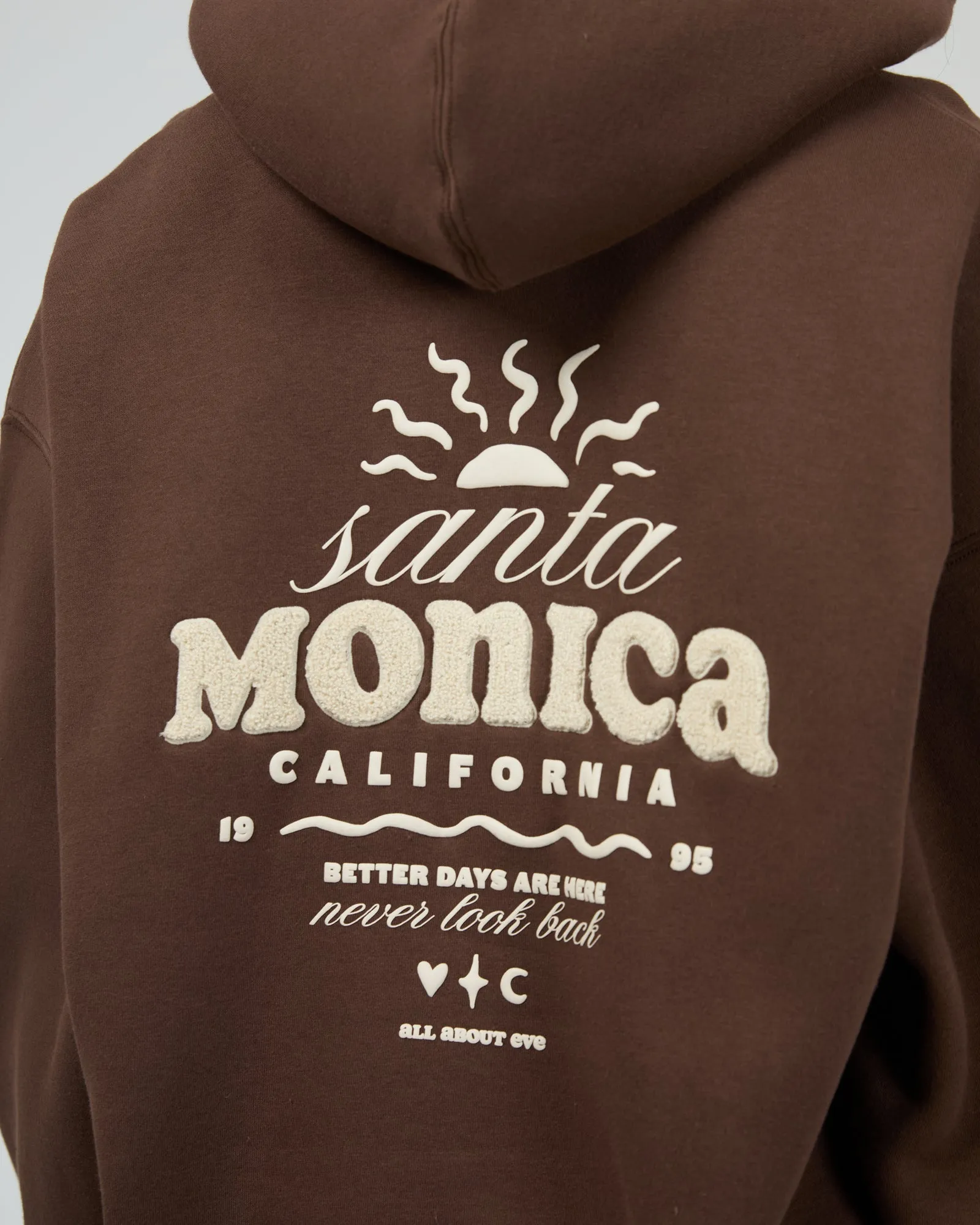 Better Days Hoodie Brown sold by edge clothing product image thumbnail 5
