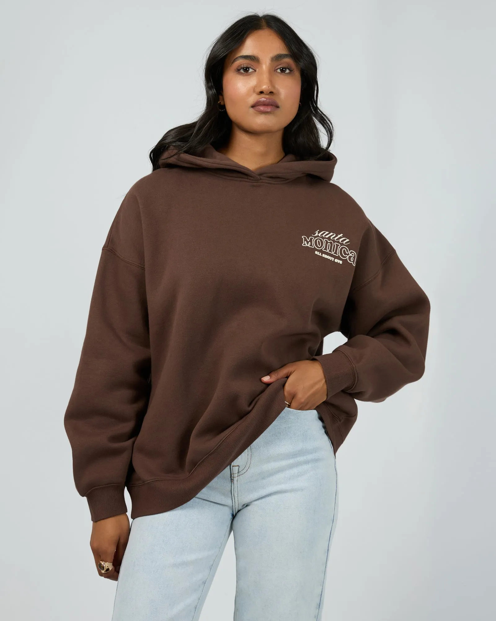 Better Days Hoodie Brown sold by edge clothing product image thumbnail 3