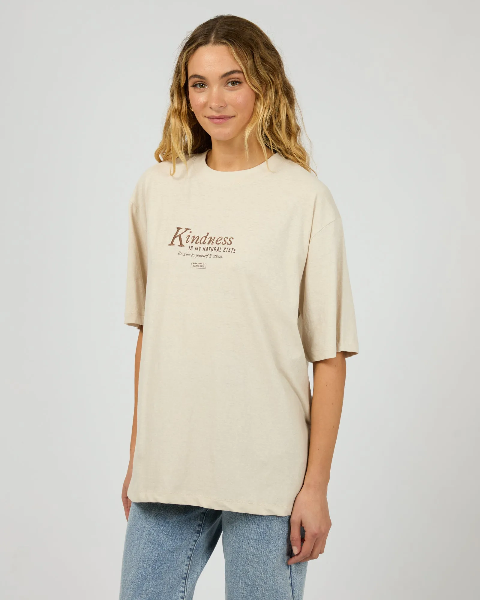 Natural State Tee Vintage White sold by edge clothing product image thumbnail 4