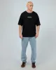 League Tee Washed Black sold by edge clothing