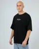 League Tee Washed Black sold by edge clothing