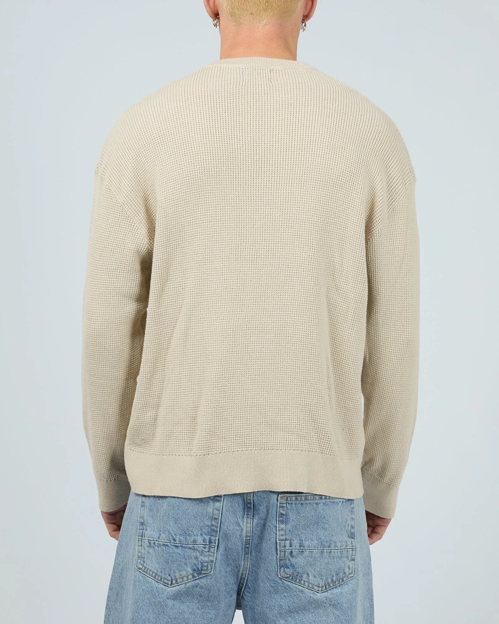 Waffle Knit Stone sold by edge clothing product image thumbnail 3