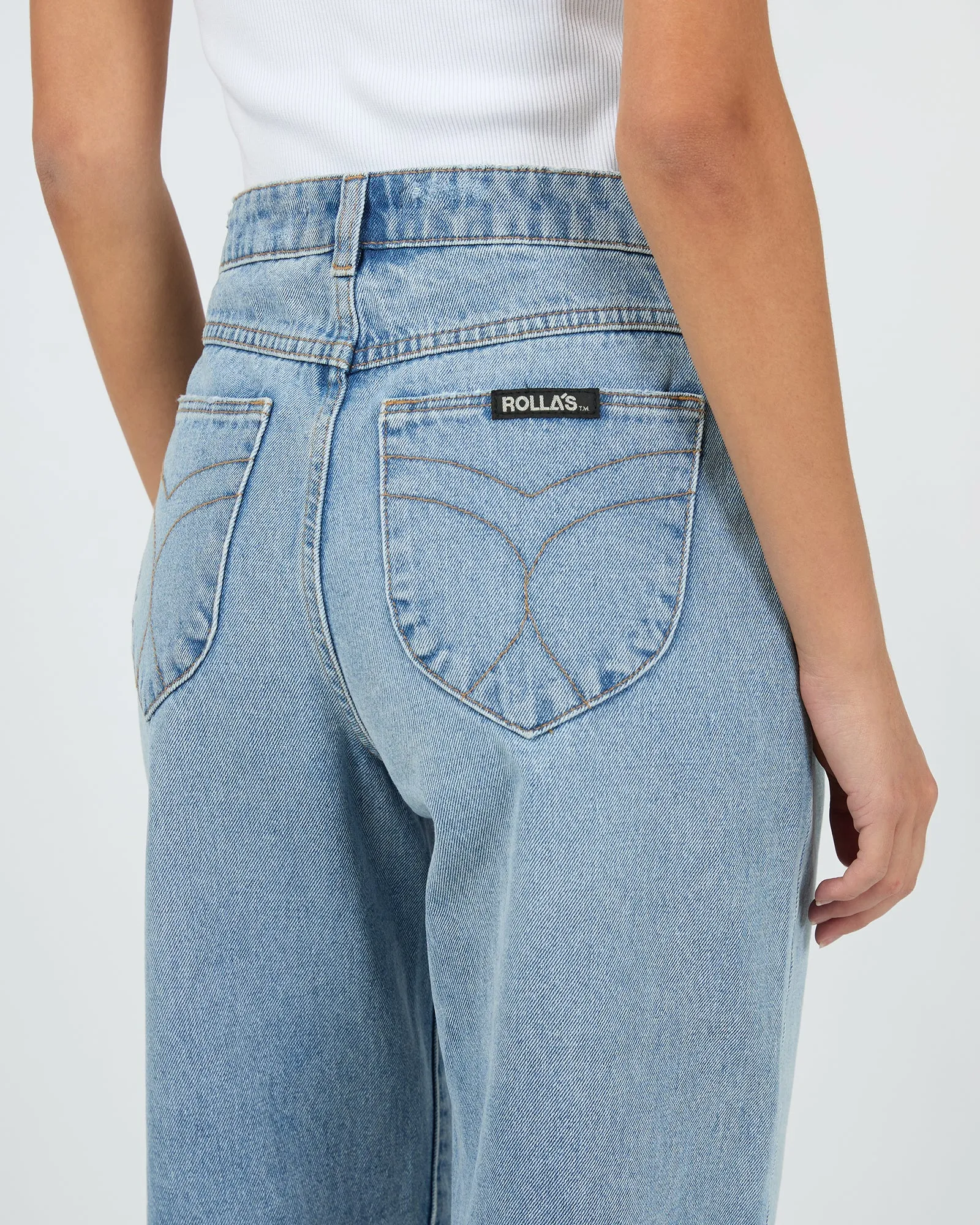 Kate Baggy 90s Blue Blue sold by edge clothing product image thumbnail 5