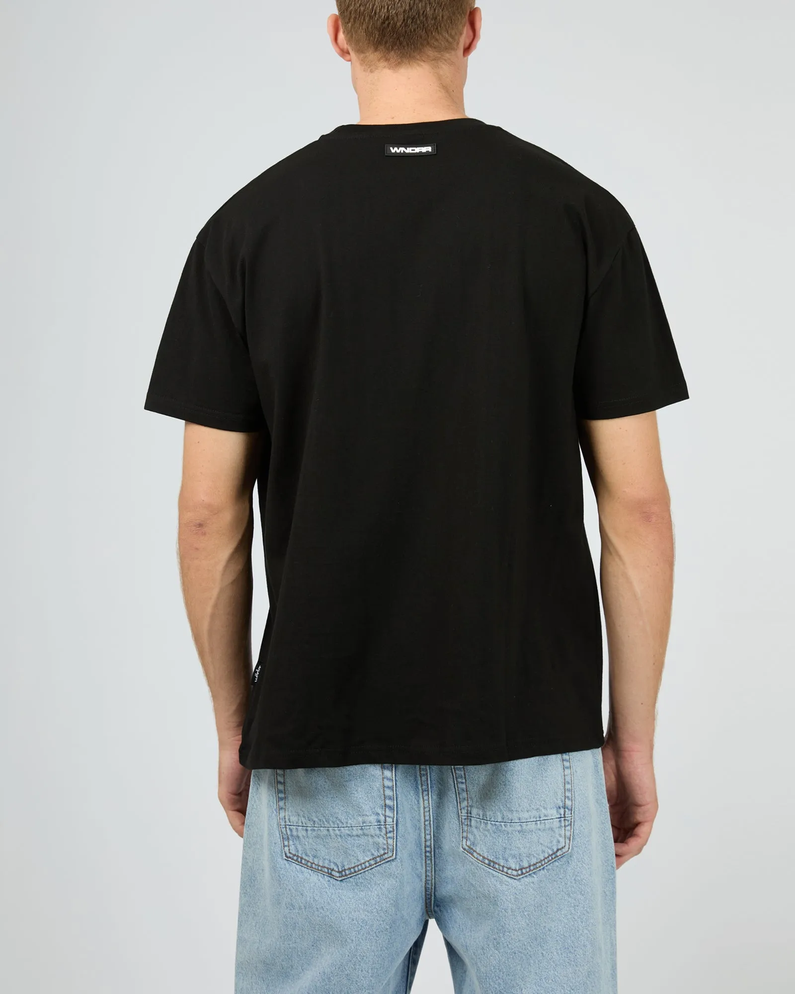Motif Box Fit Tee Black sold by edge clothing product image thumbnail 2