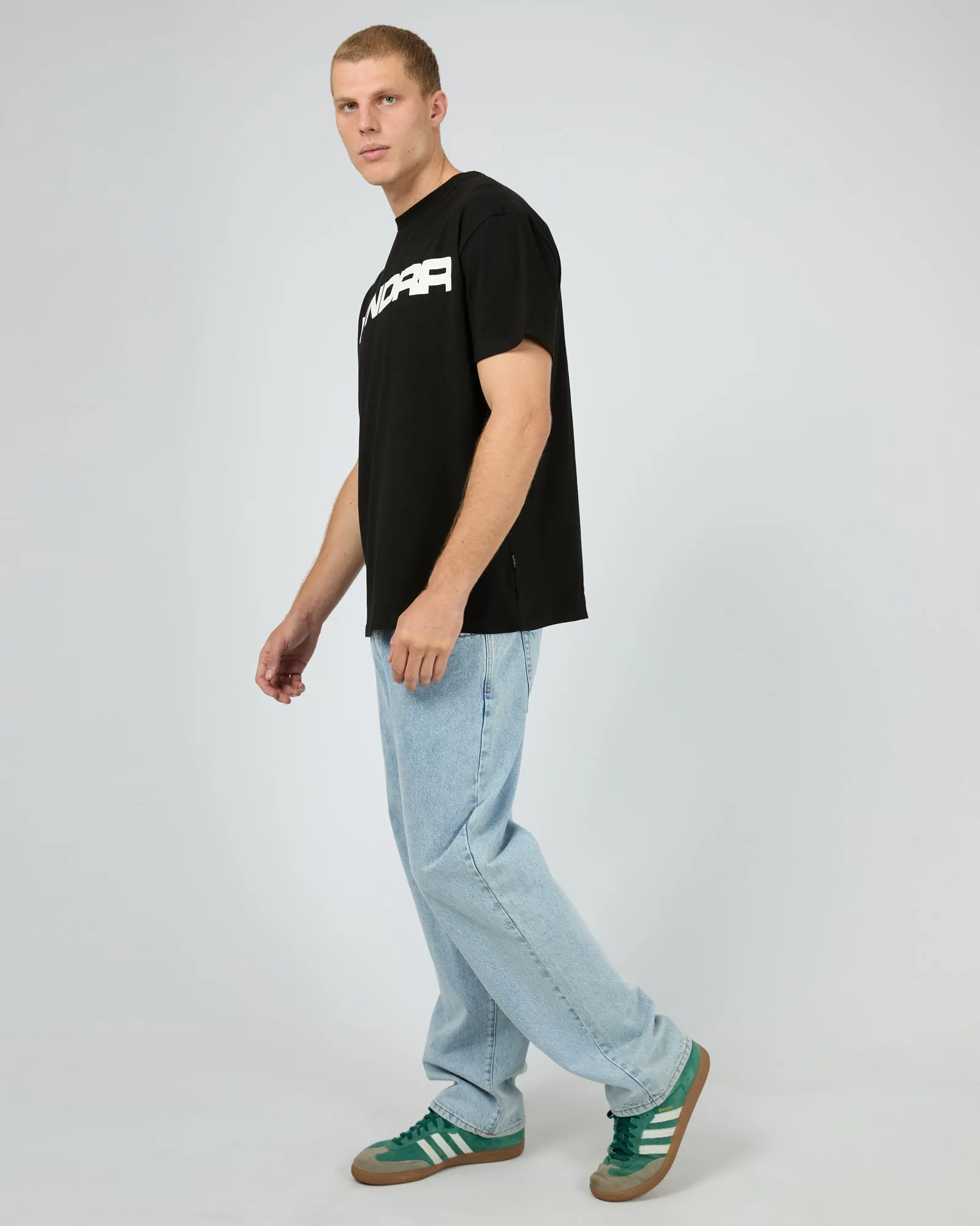 Motif Box Fit Tee Black sold by edge clothing product image thumbnail 5