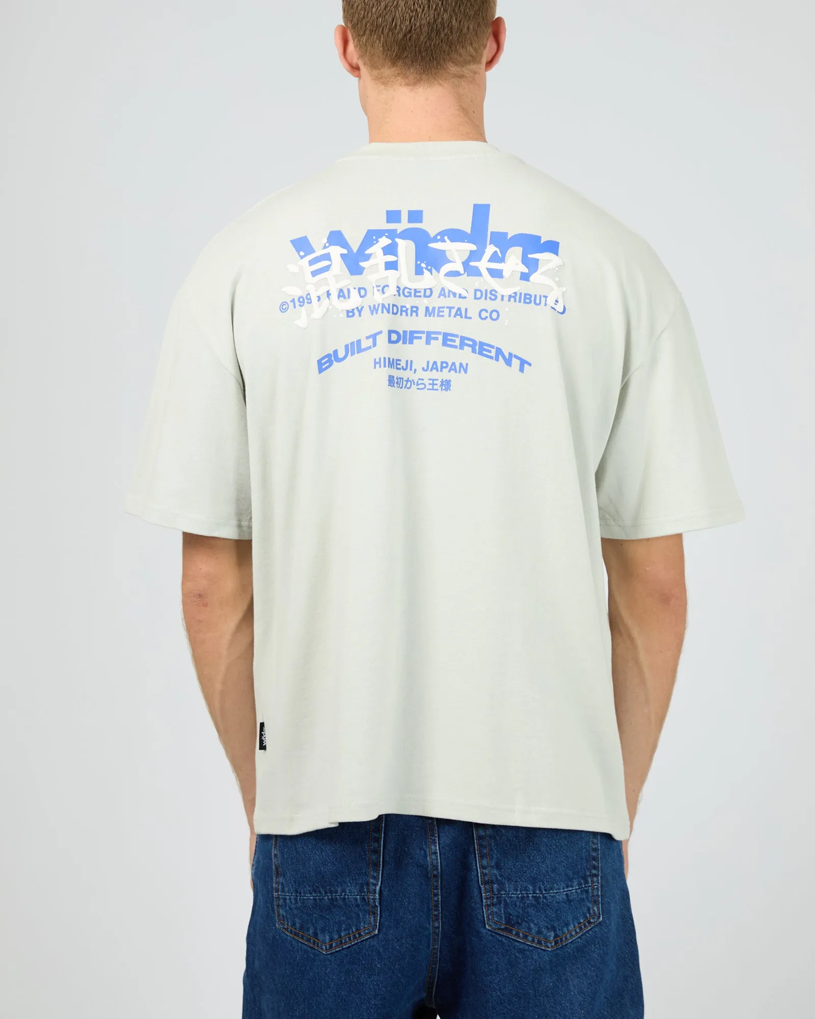 Forged Heavy Weight Tee Oyster sold by edge clothing product image thumbnail 2