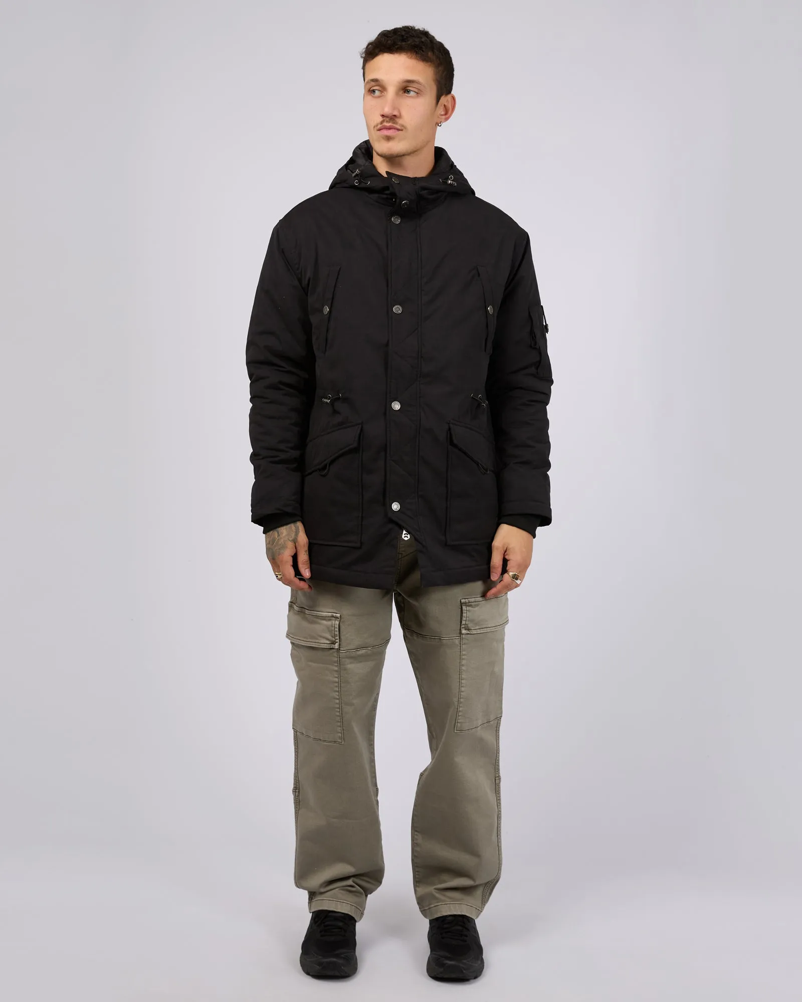 Hoddle St Jacket Black sold by edge clothing product image thumbnail 2