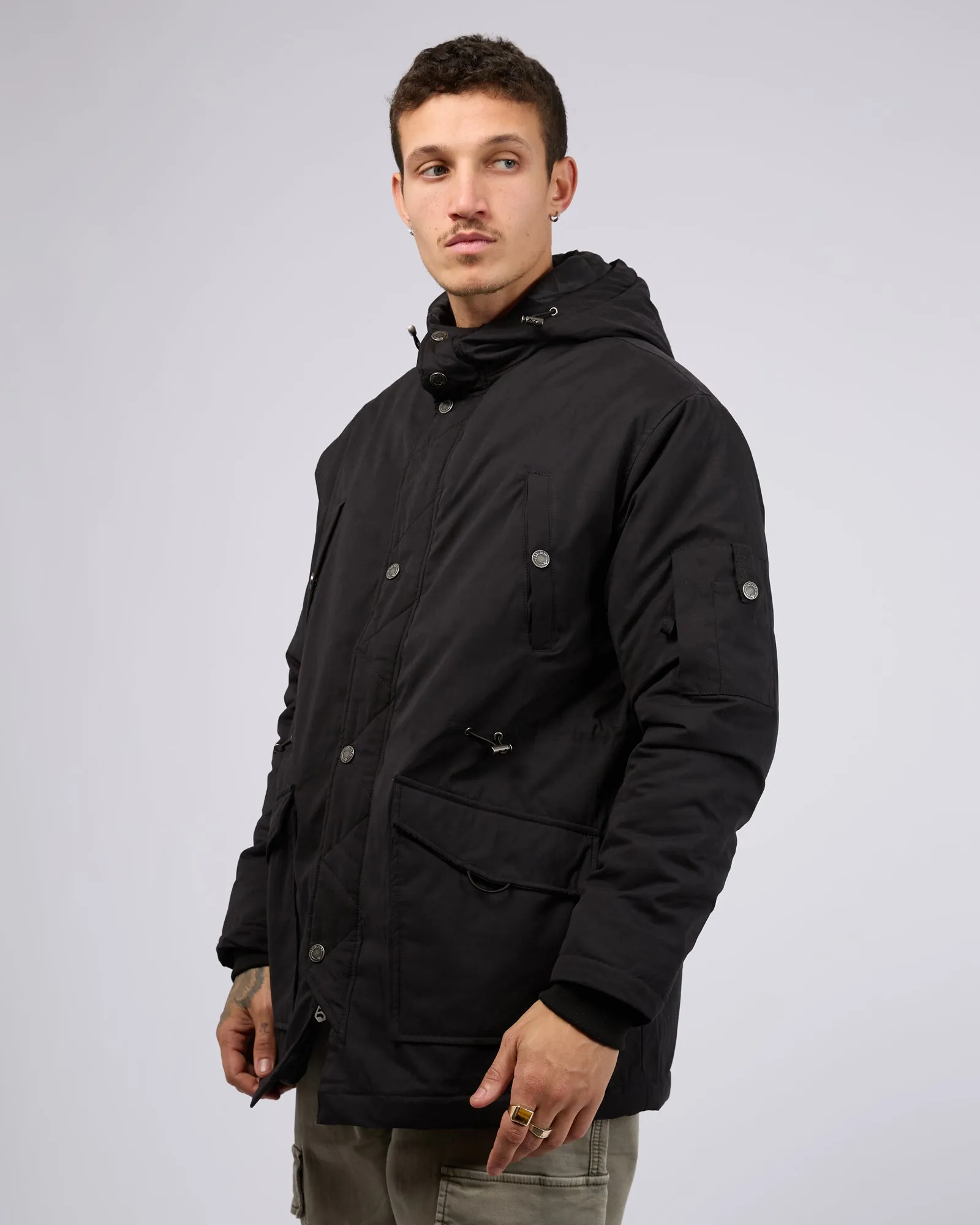 Hoddle St Jacket Black sold by edge clothing product image thumbnail 4