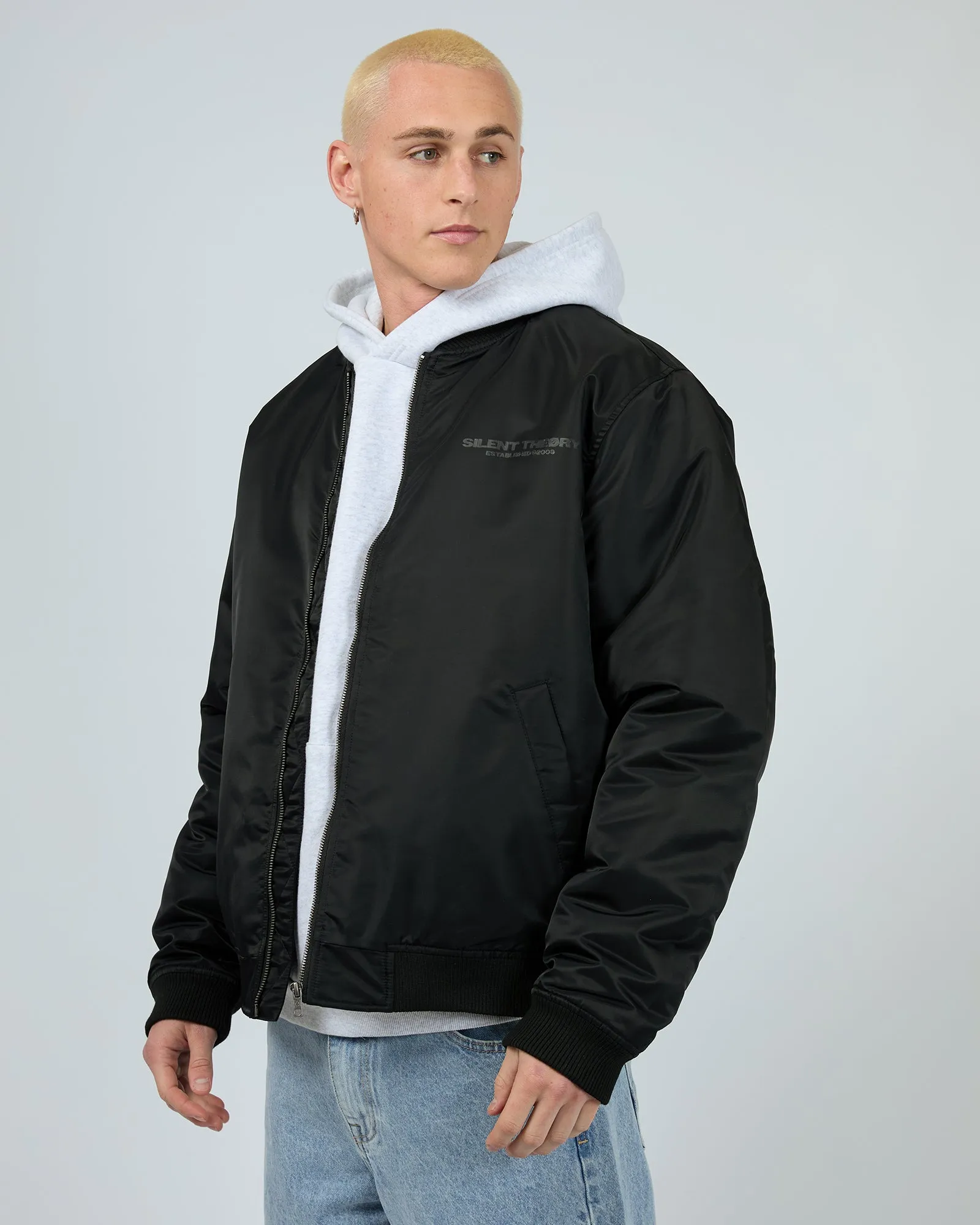 Jagger Bomber Black sold by edge clothing product image thumbnail 4