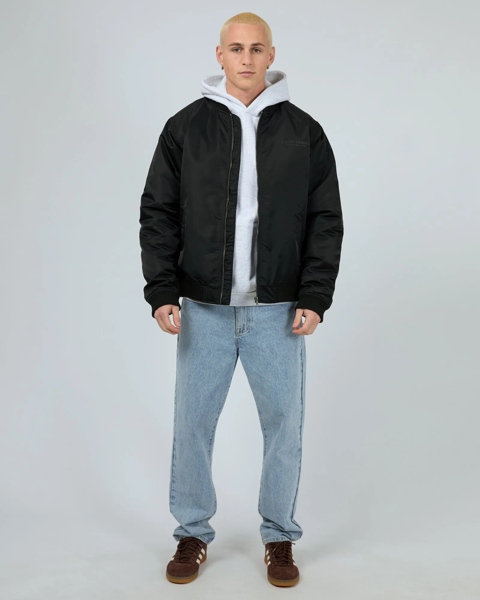 Jagger Bomber Black sold by edge clothing product image thumbnail 2