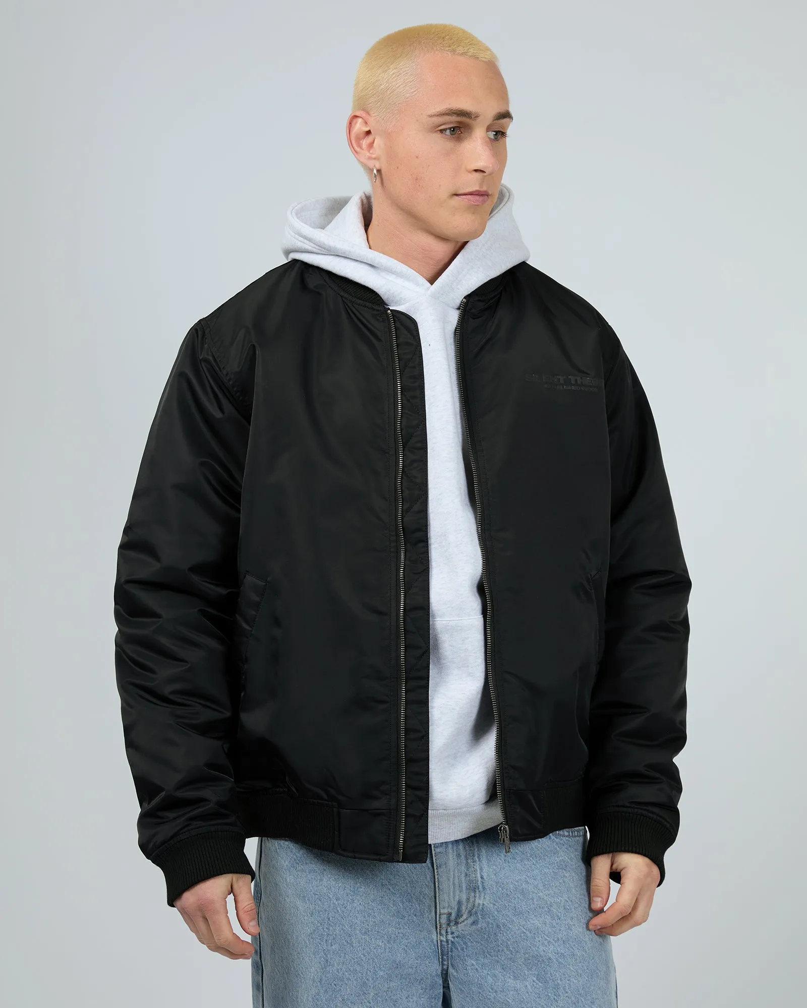 Jagger Bomber Black sold by edge clothing