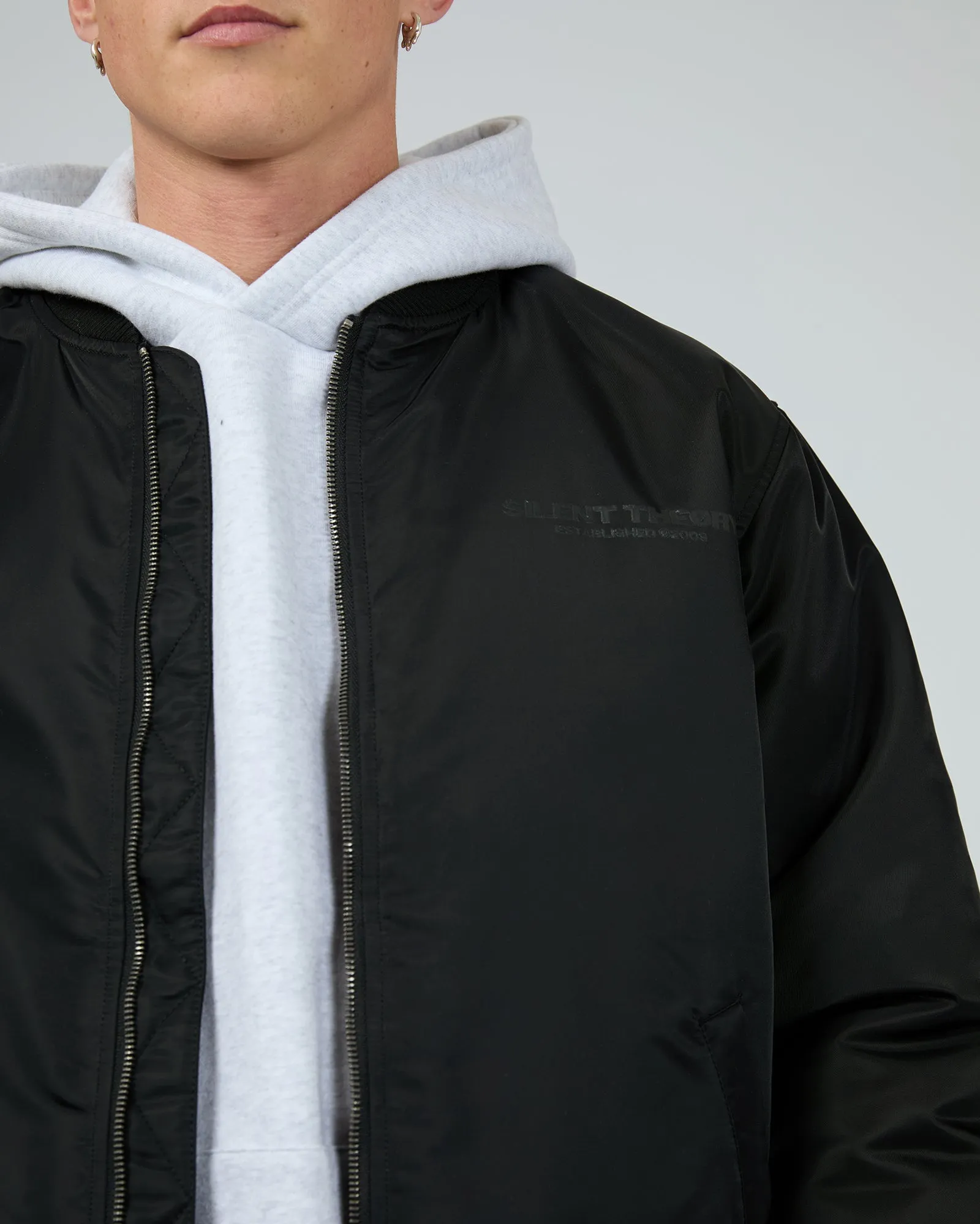 Jagger Bomber Black sold by edge clothing product image thumbnail 5