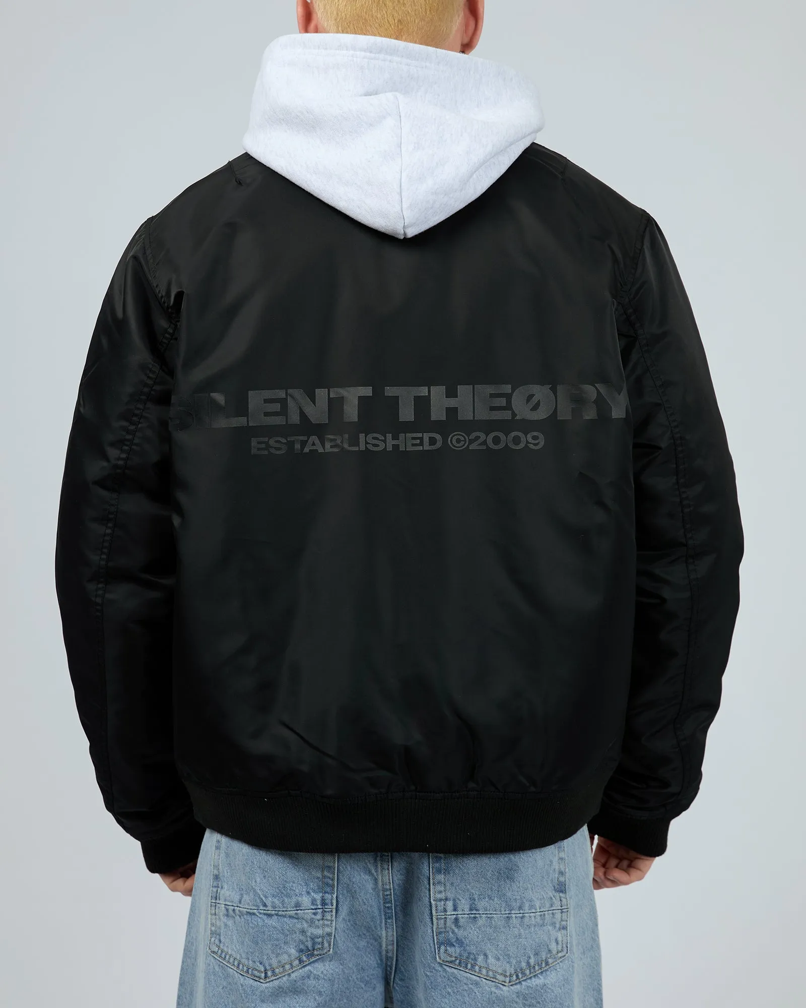 Jagger Bomber Black sold by edge clothing product image thumbnail 3