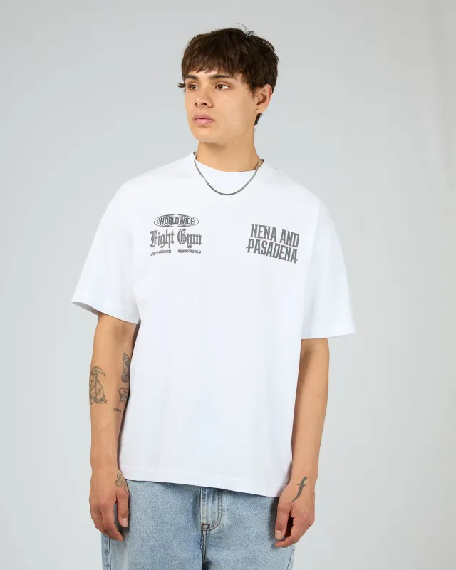 Rattle Raptor Tee White sold by edge clothing