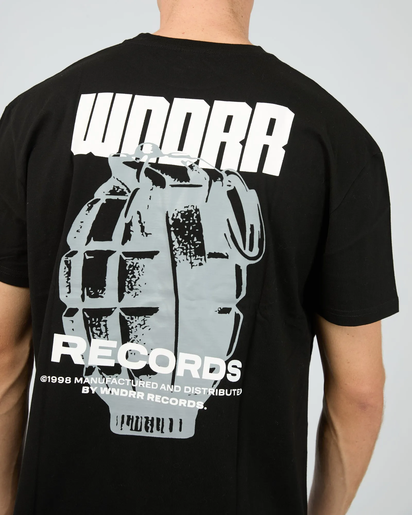 Grenade Box Fit Tee Black sold by edge clothing product image thumbnail 5