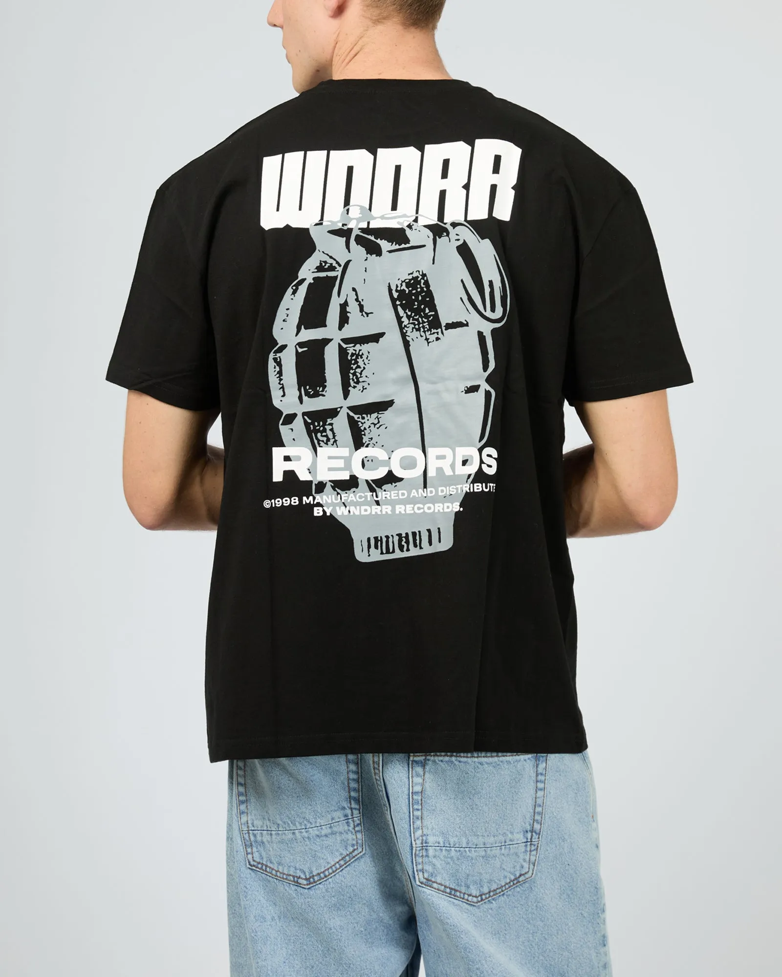Grenade Box Fit Tee Black sold by edge clothing product image thumbnail 2