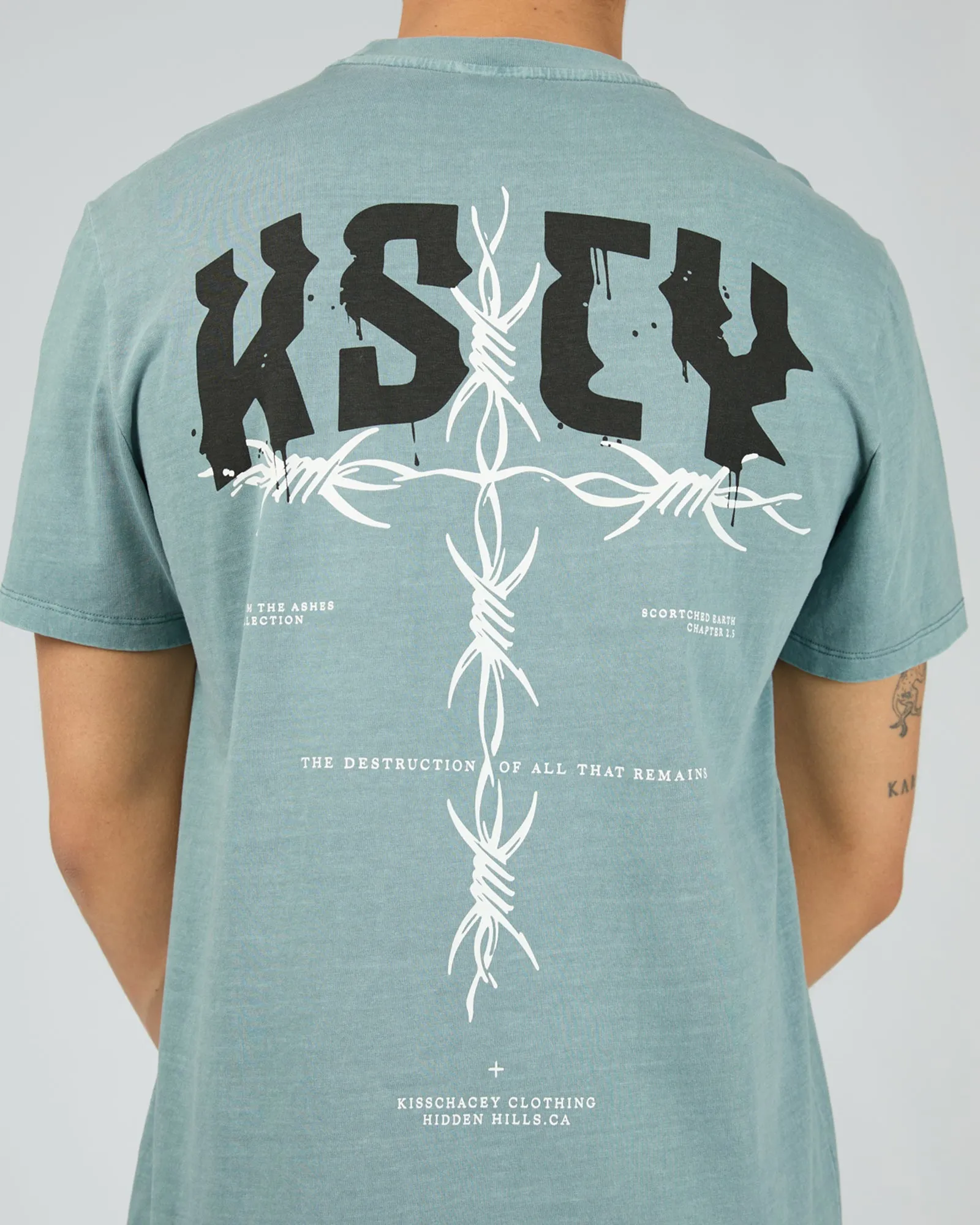 Glacier Dual Curved Tee Trooper sold by edge clothing product image thumbnail 5