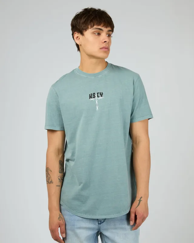 Glacier Dual Curved Tee Trooper sold by edge clothing